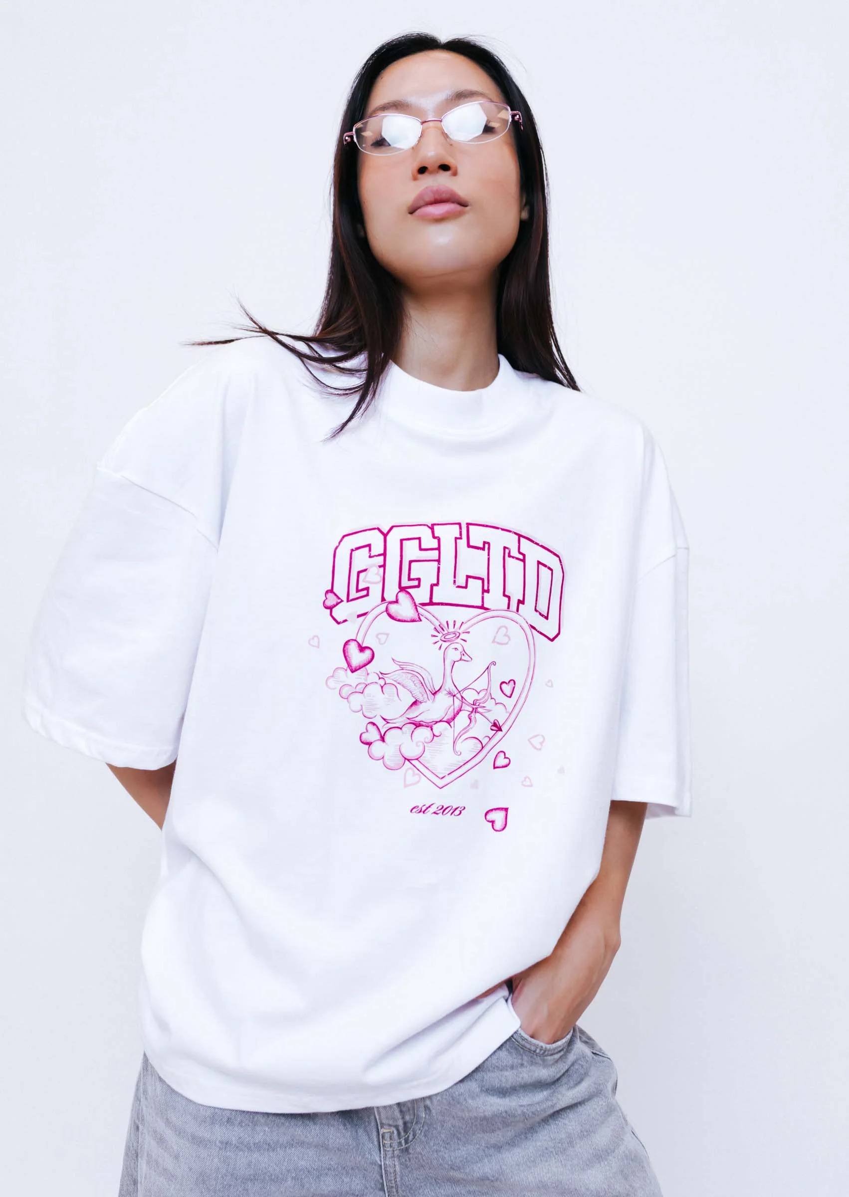 Cupid Tee - White - Image 3