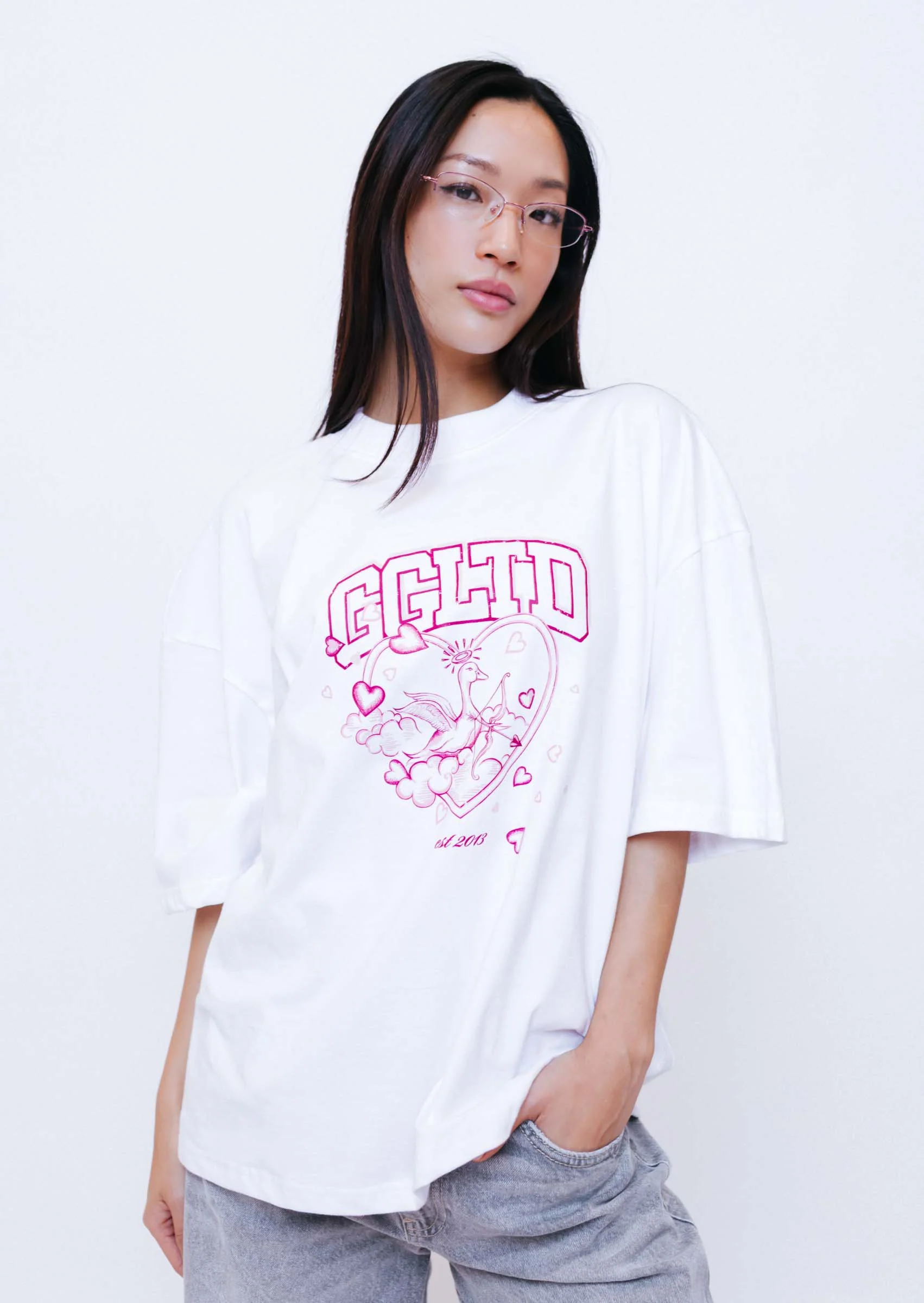 Cupid Tee - White - Image 4