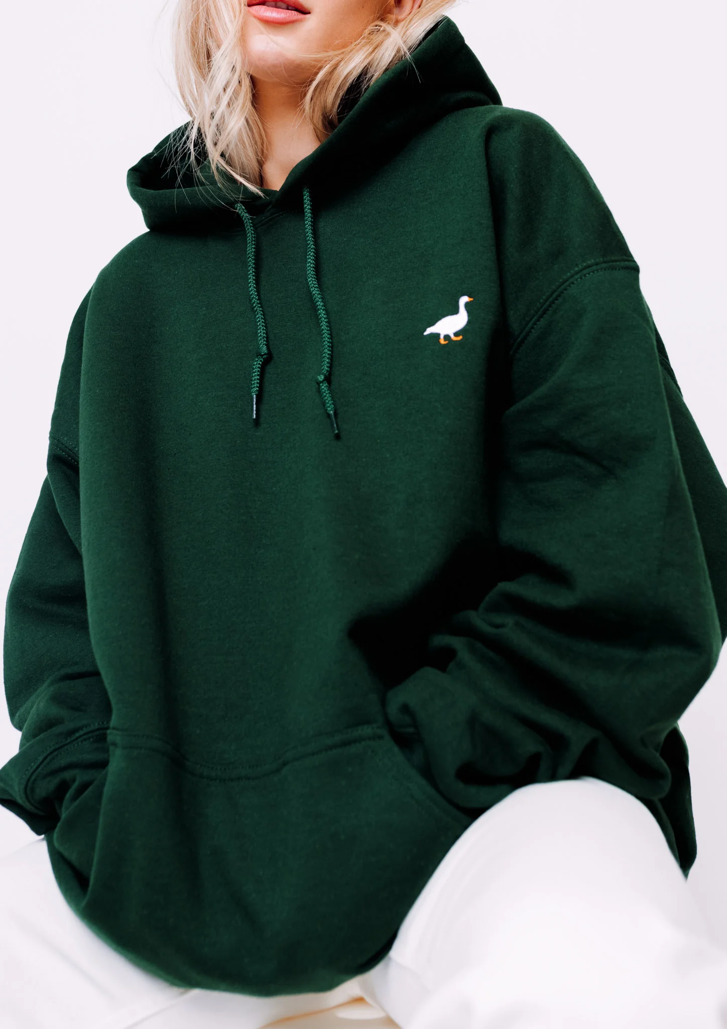 Goose Hood - Forest Green - Image 5