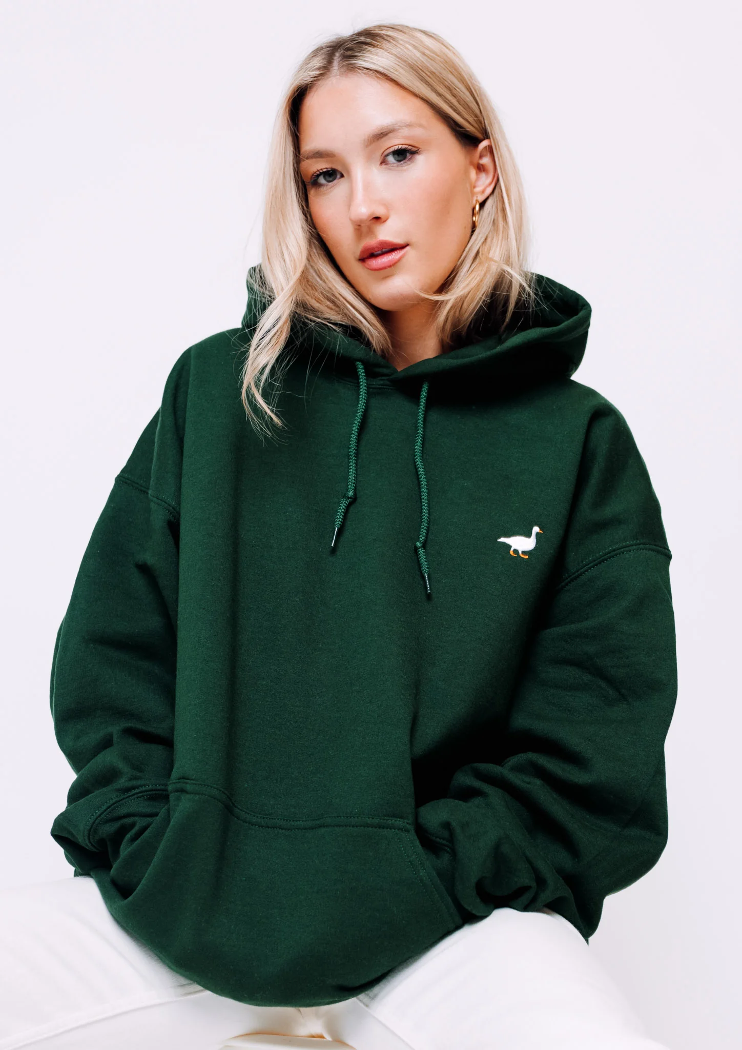 Goose Hood - Forest Green - Image 6