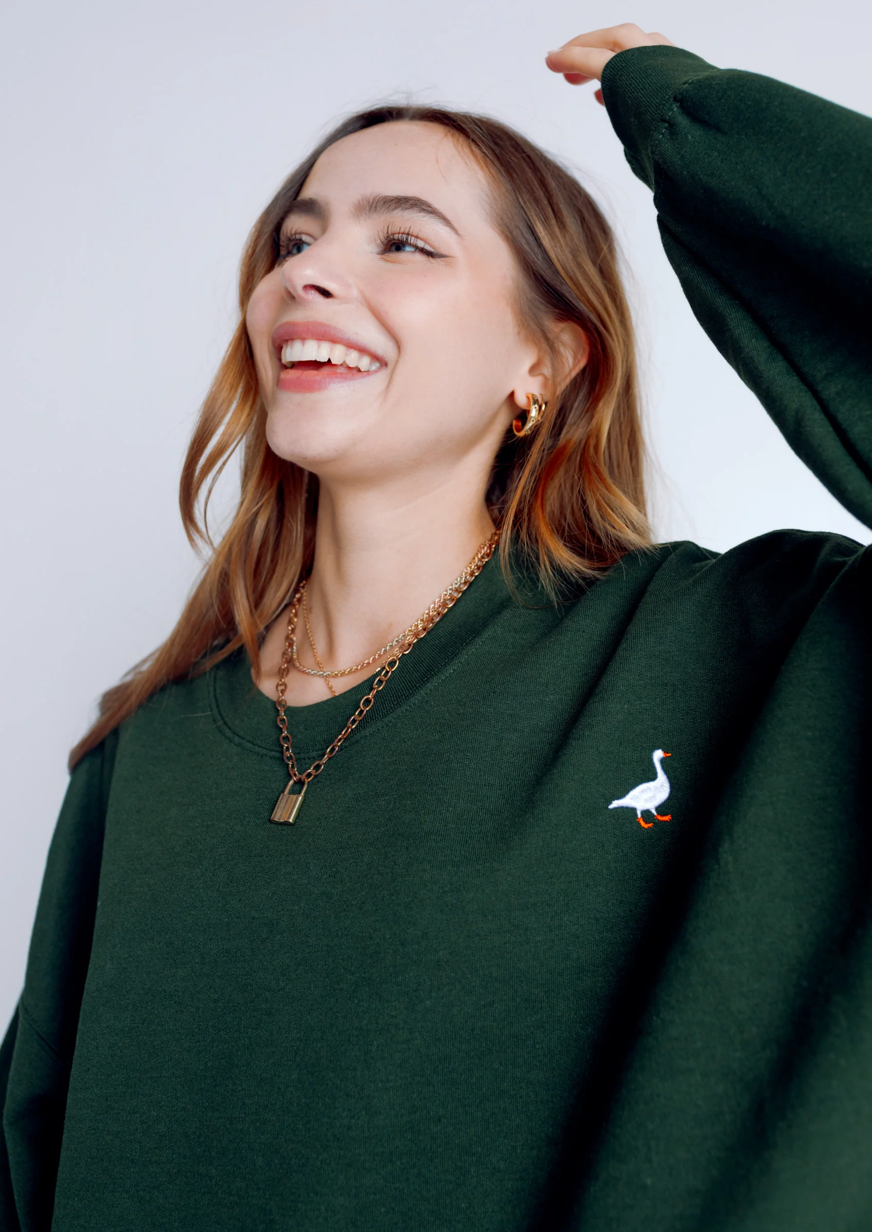 Goose Sweat - Forest Green - Image 7