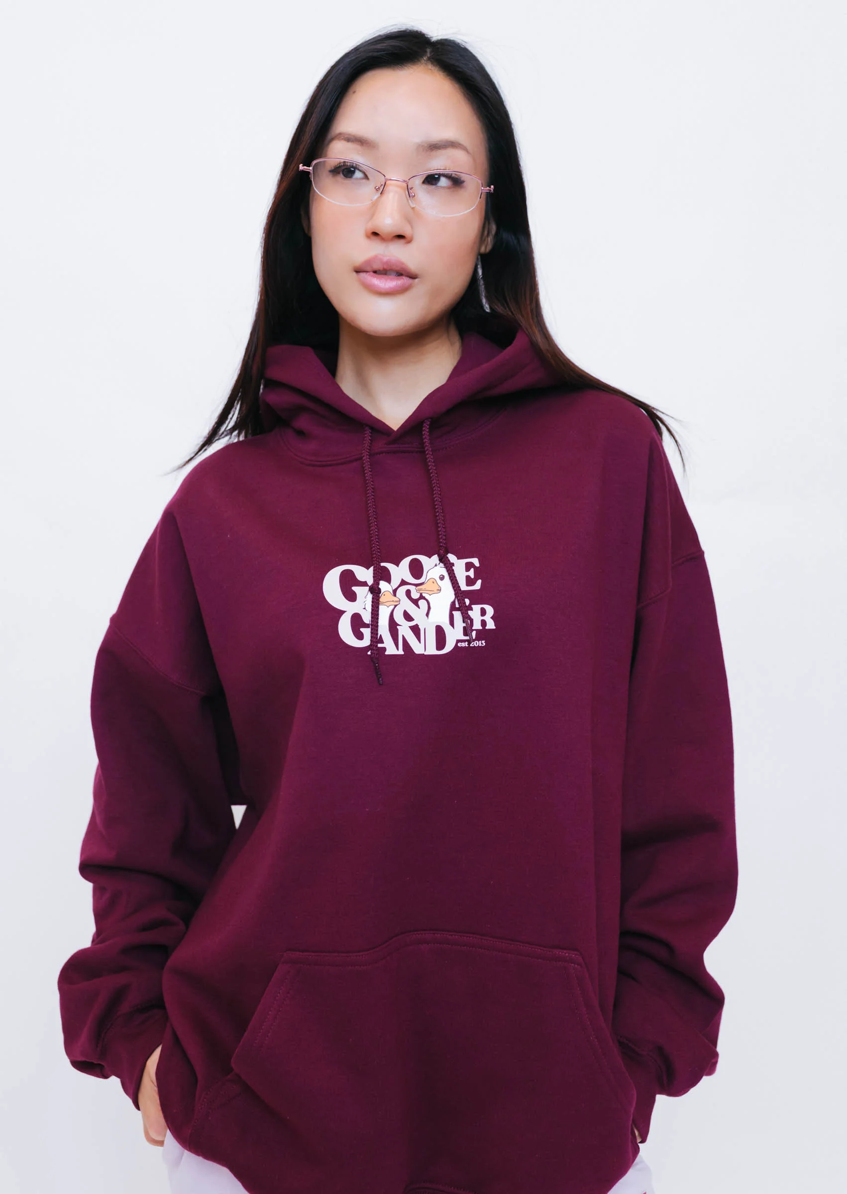 Gambit Hoodie - Burgundy - Image 2