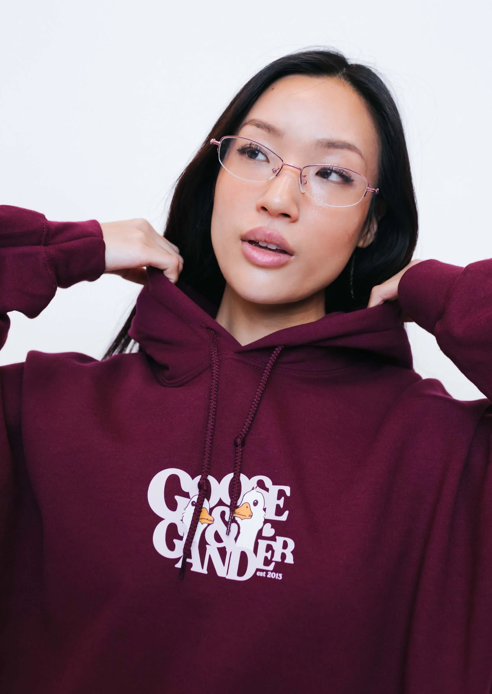 Gambit Hoodie - Burgundy - Image 4