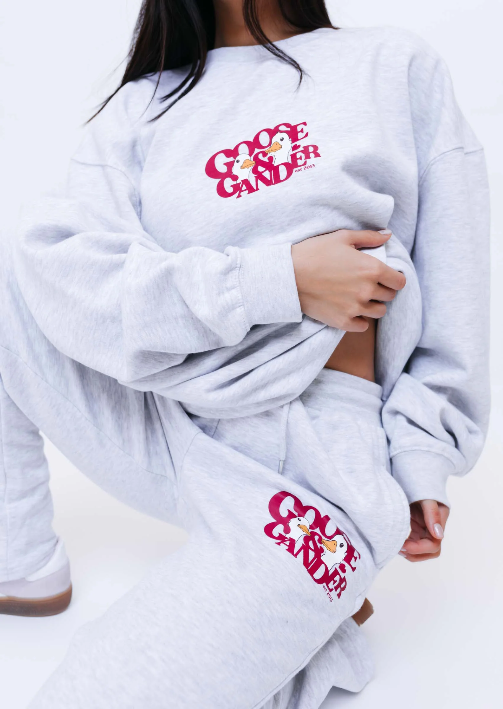 Gambit Straight Leg Joggers - Ash Grey - Image 2