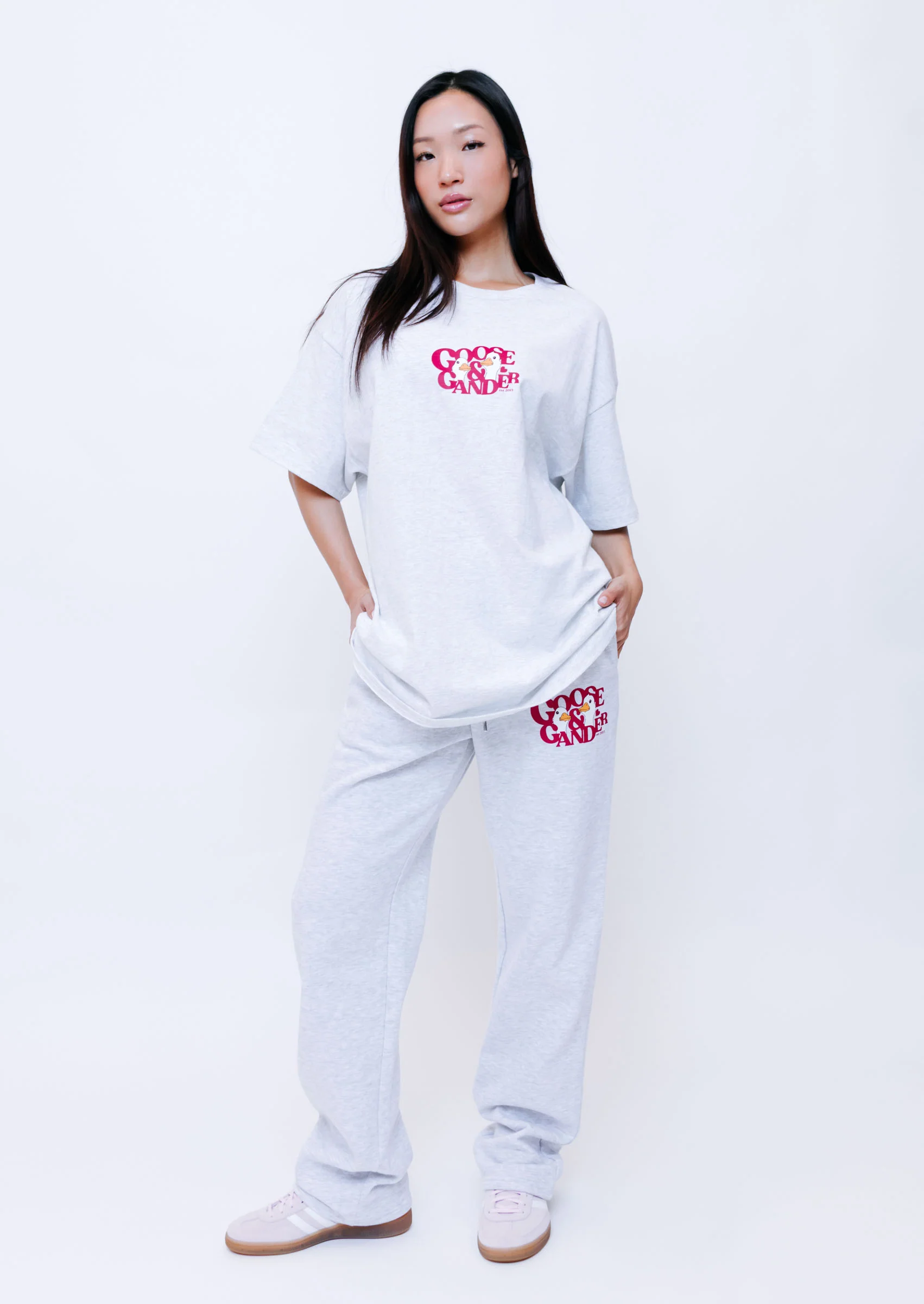Gambit Straight Leg Joggers - Ash Grey - Image 5