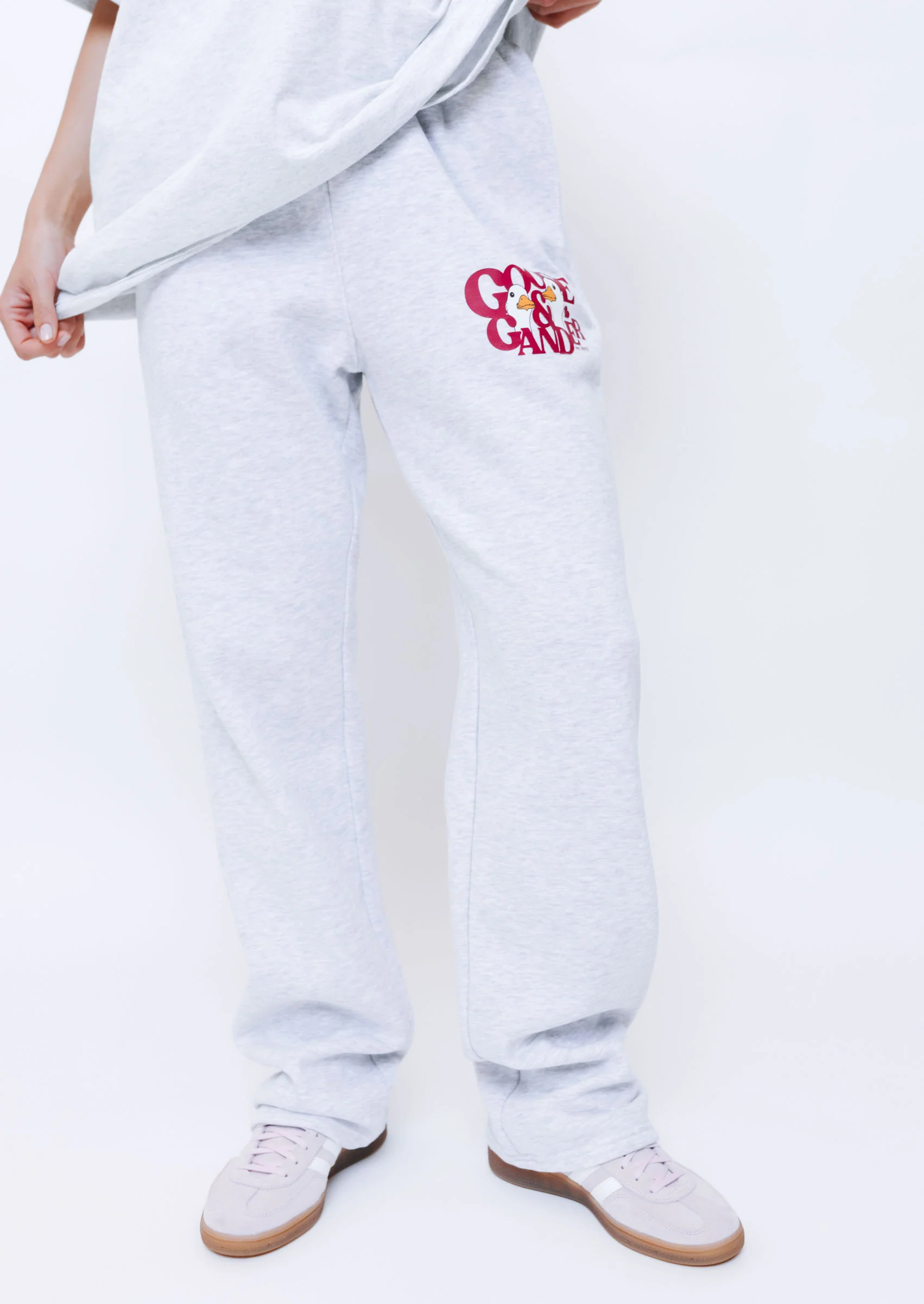 Gambit Straight Leg Joggers - Ash Grey - Image 7