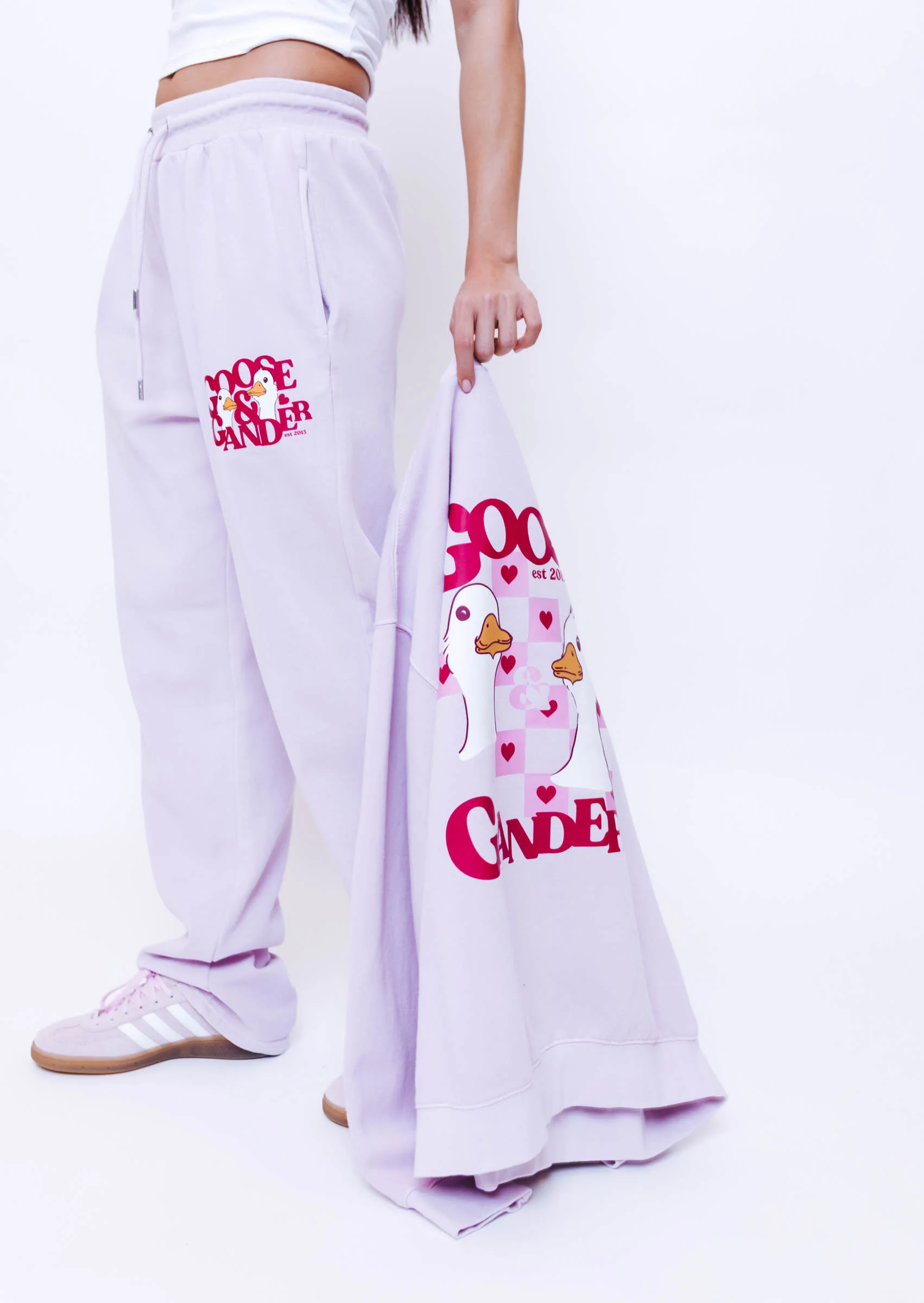 Gambit Straight Leg Joggers - Baby Pink - Image 7