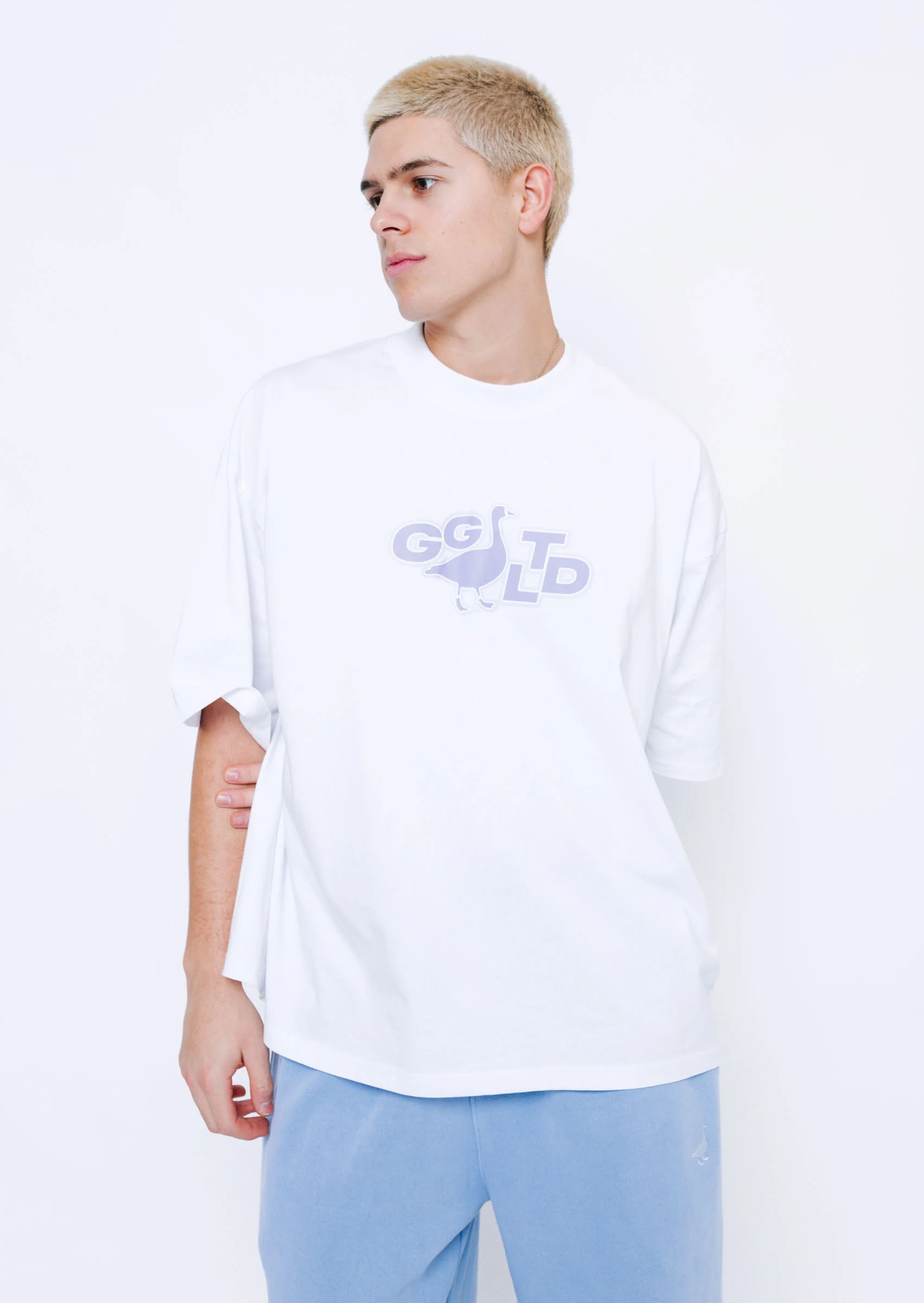 GGLTD Print Tee - White - Image 4