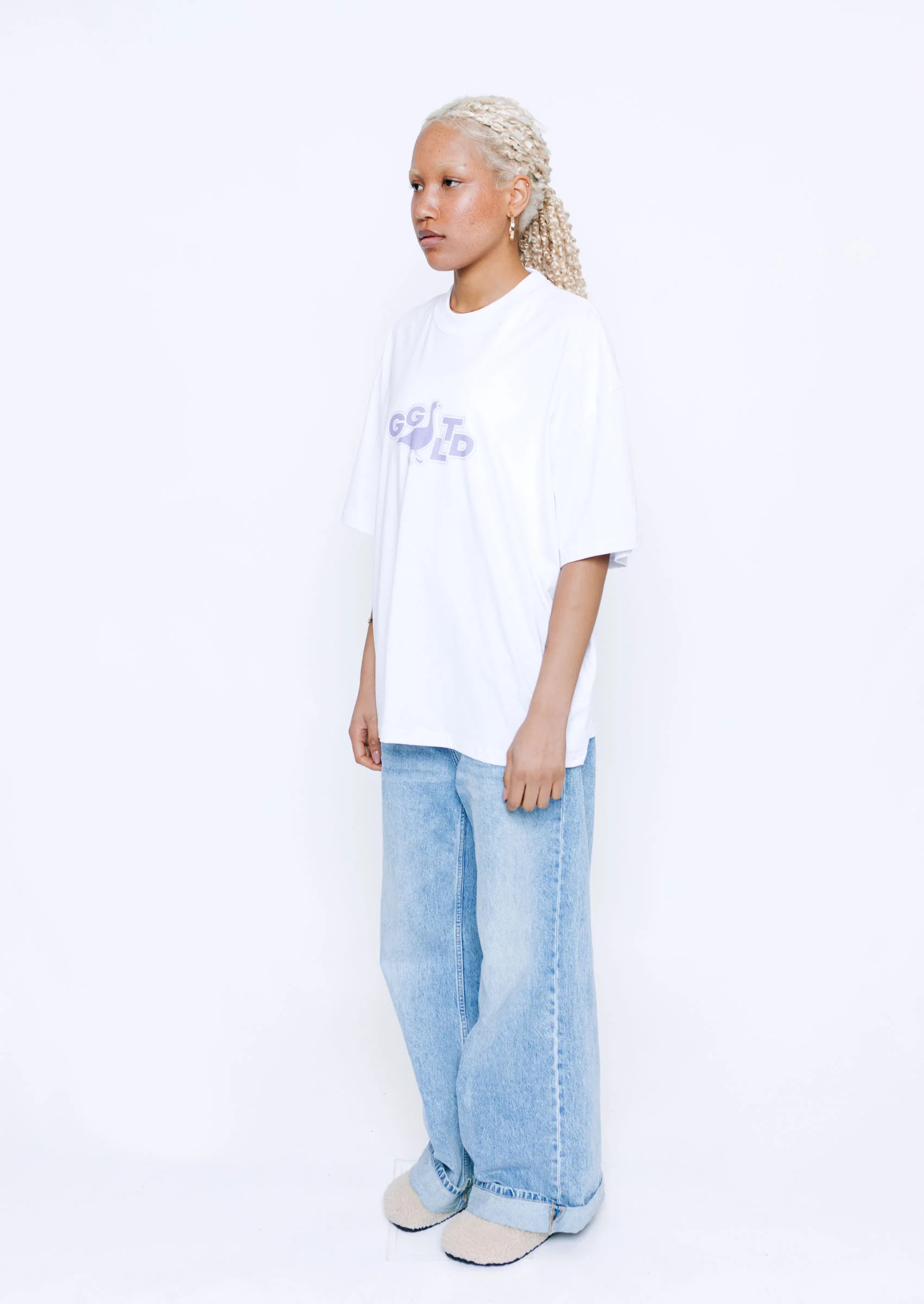 GGLTD Print Tee - White - Image 5
