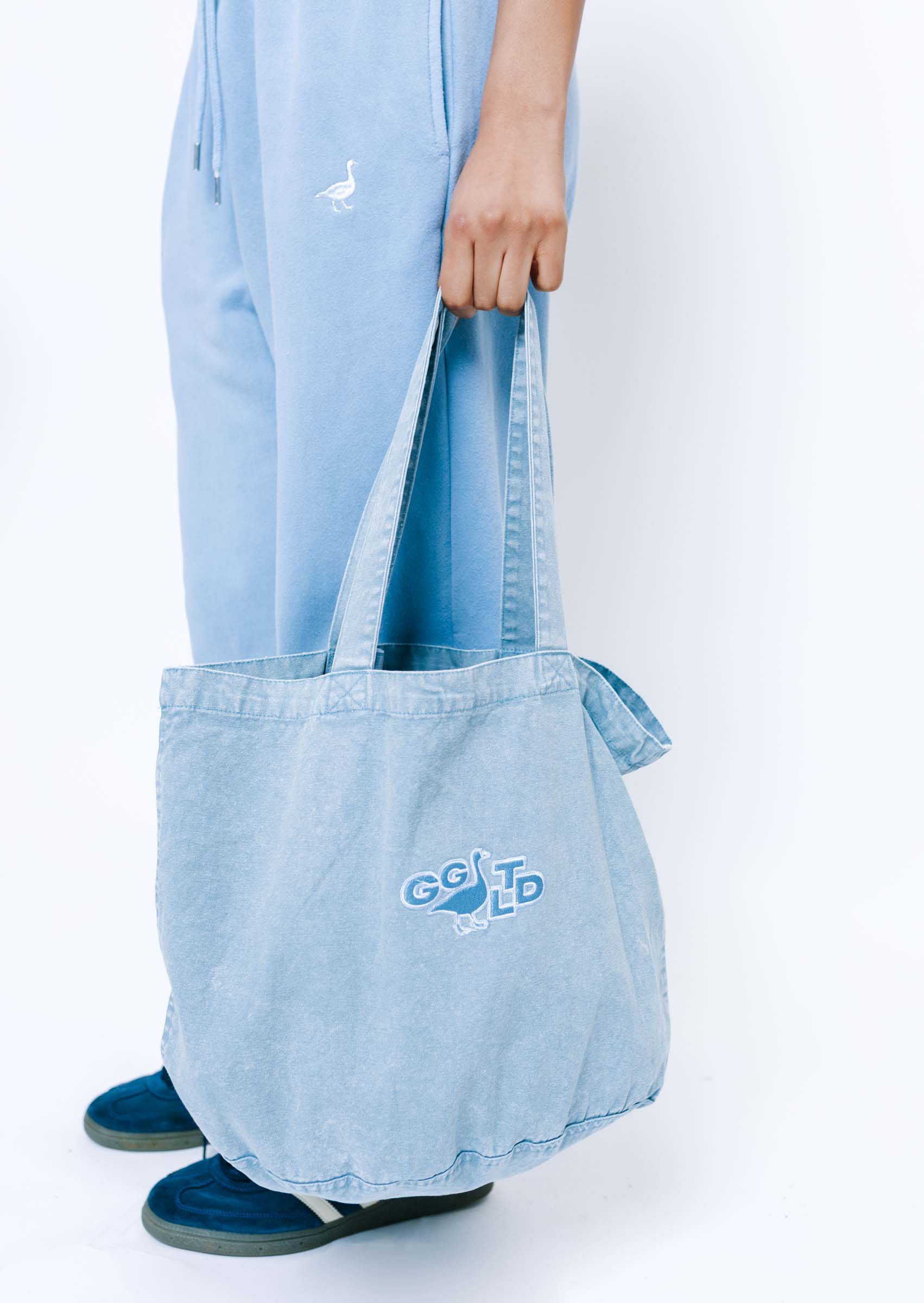 GGLTD Tote Bag - Washed Blue - Image 3