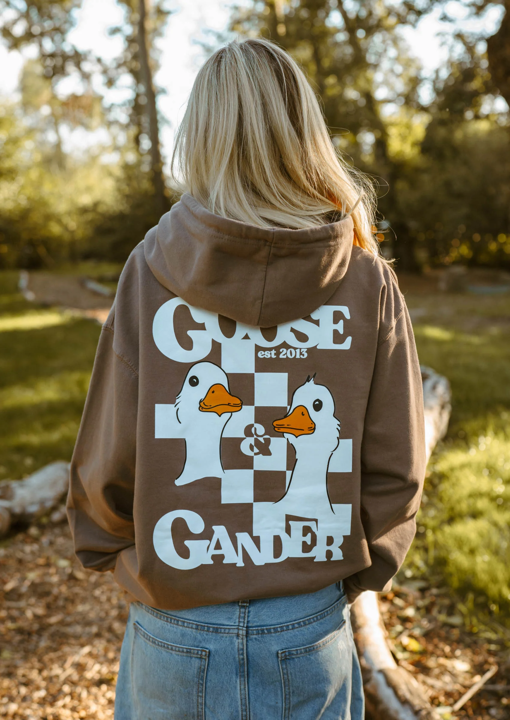 Goose Gambit Hoodie - Mocha
