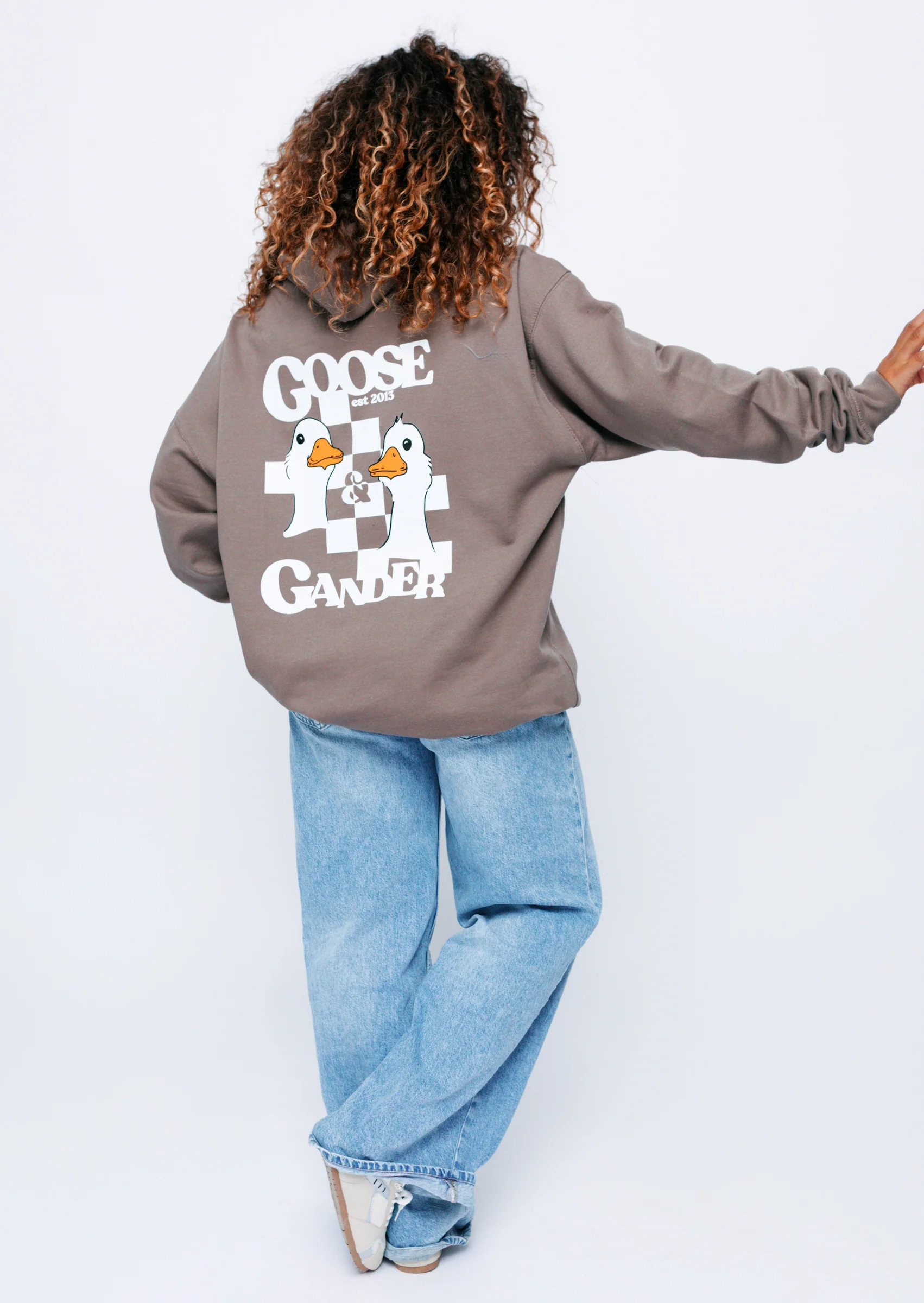 Goose Gambit Hoodie - Mocha - Image 10