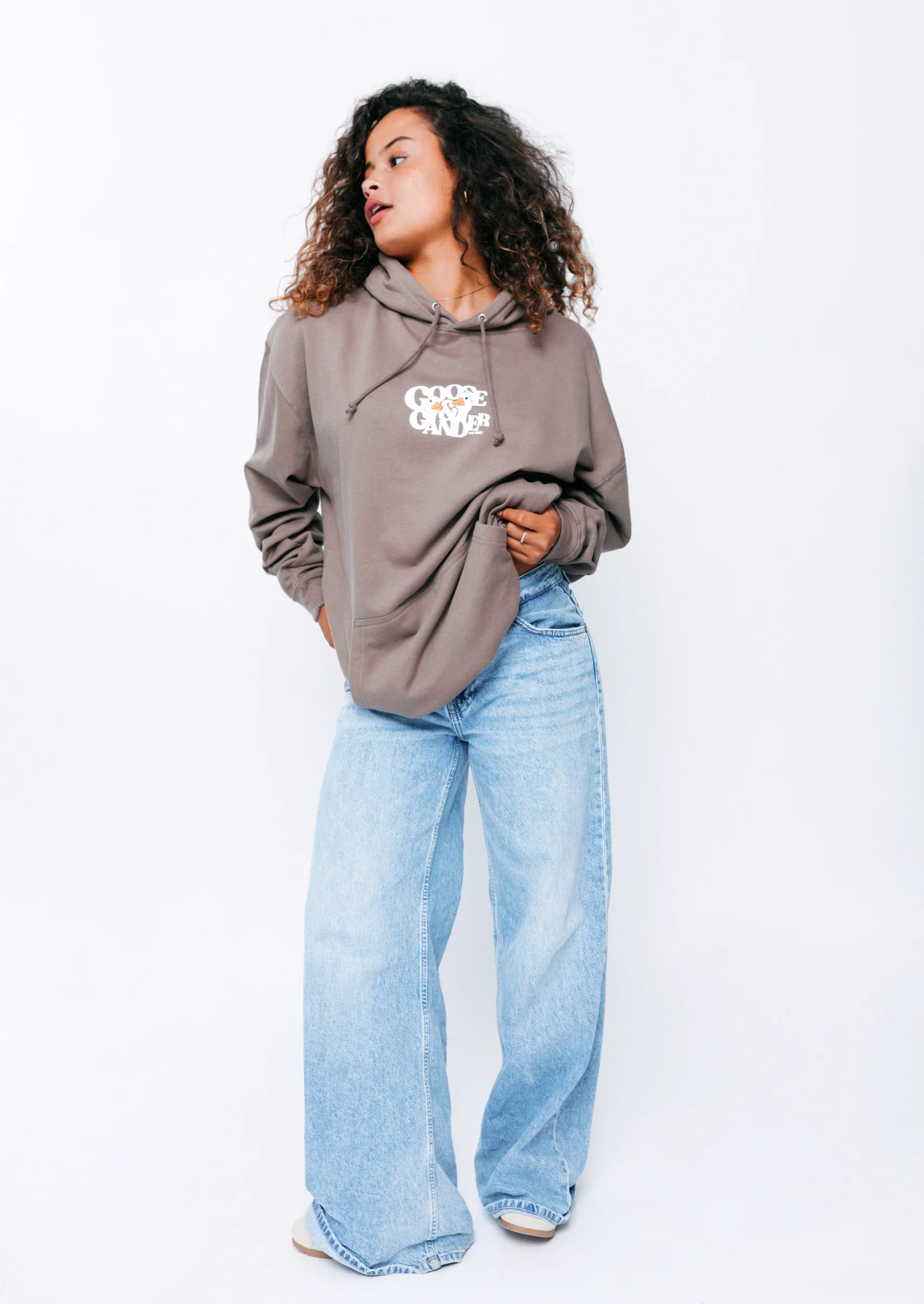 Goose Gambit Hoodie - Mocha - Image 11