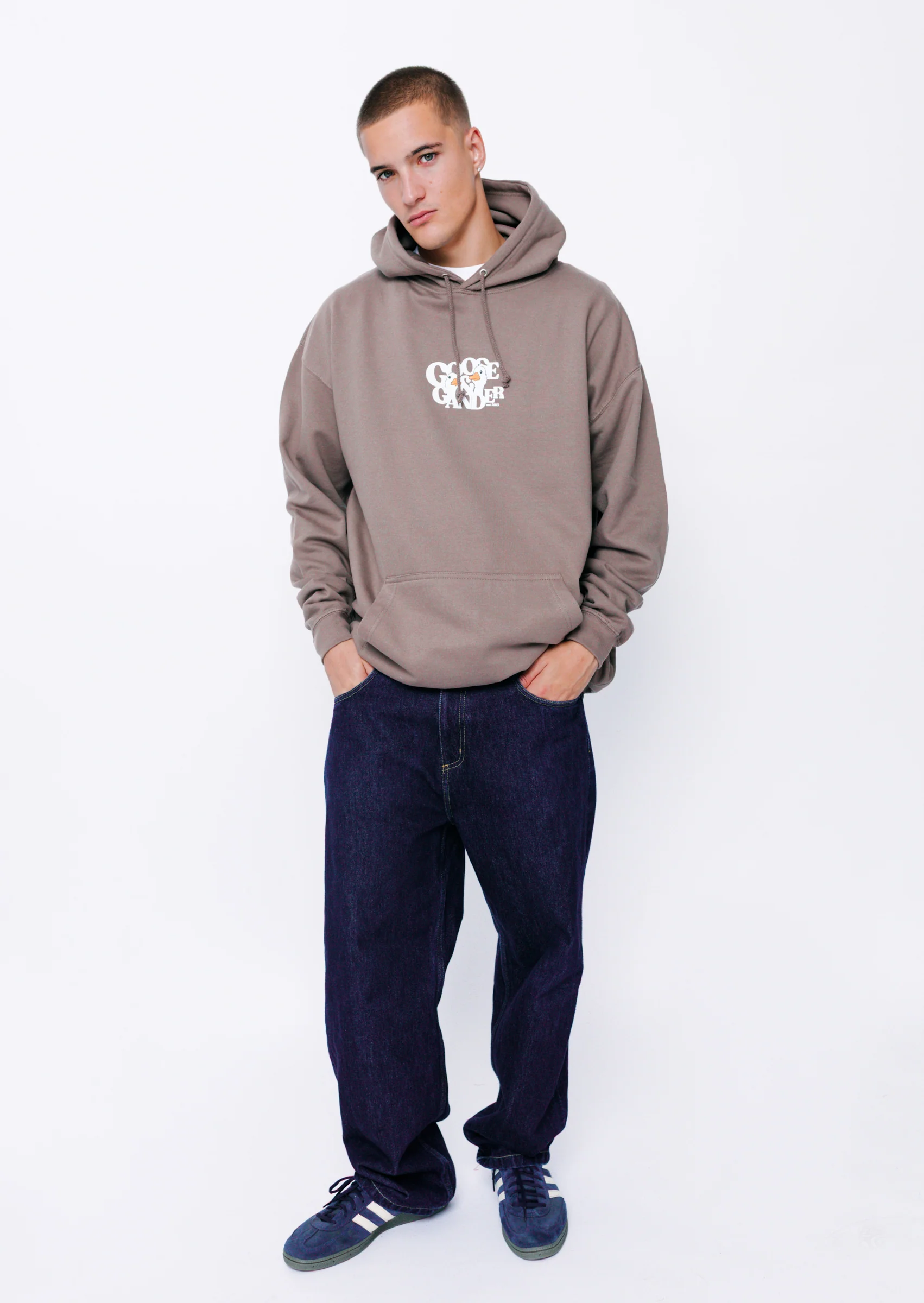 Goose Gambit Hoodie - Mocha - Image 12