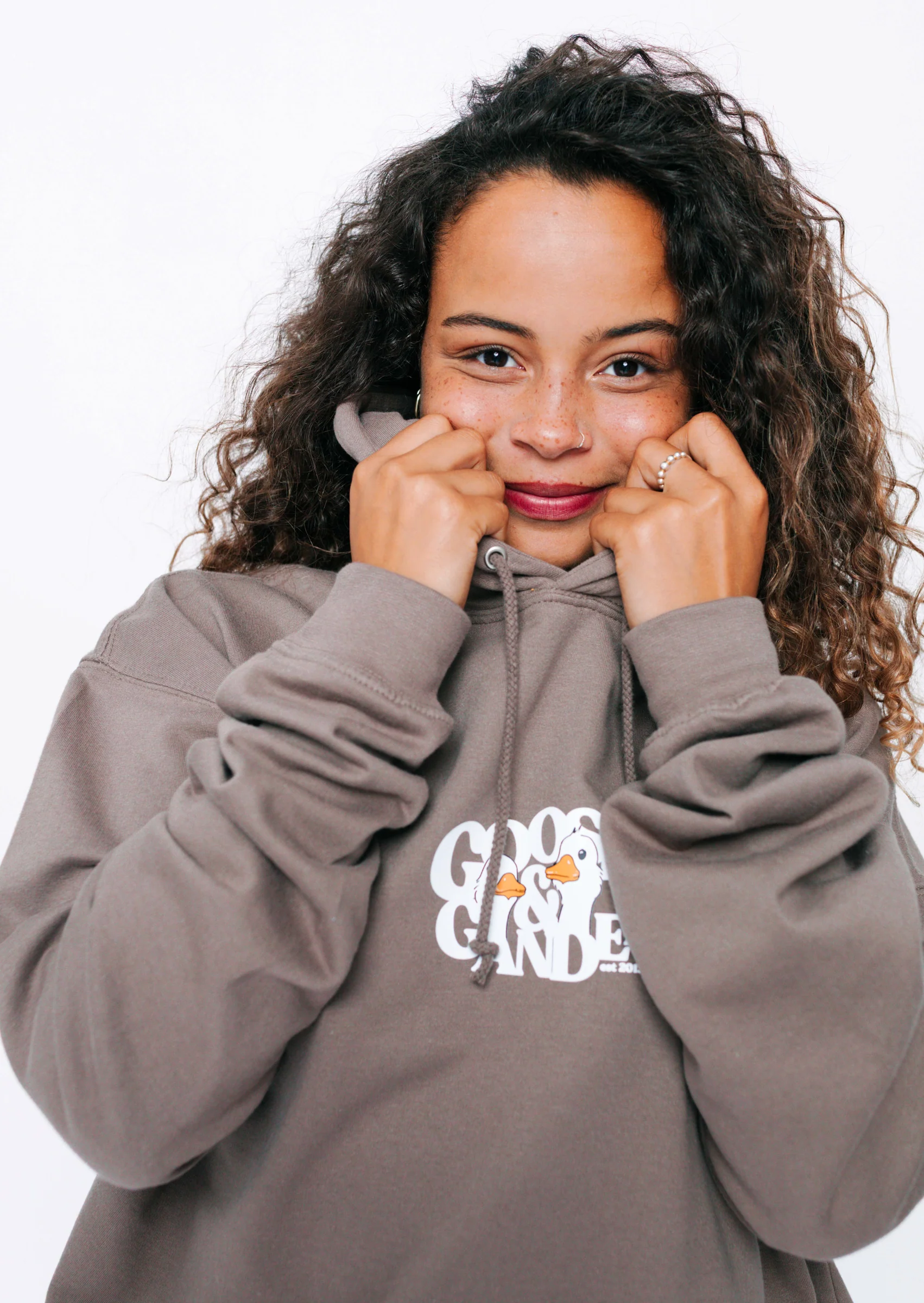 Goose Gambit Hoodie - Mocha - Image 8