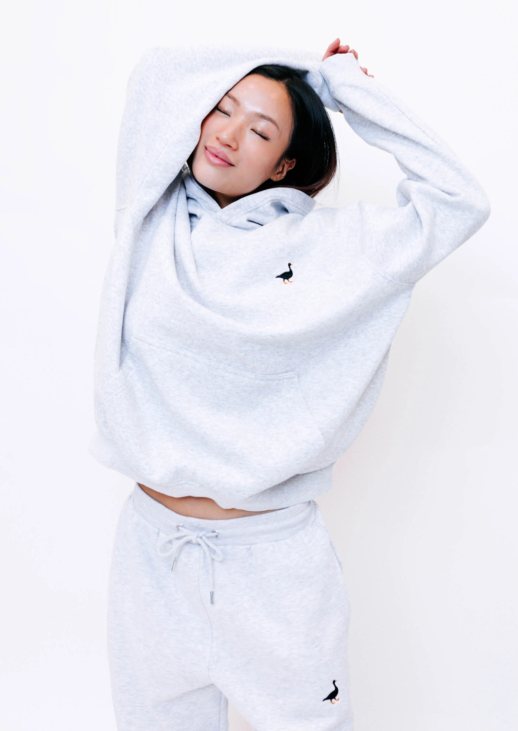 Goose Hood - Grey - Image 10
