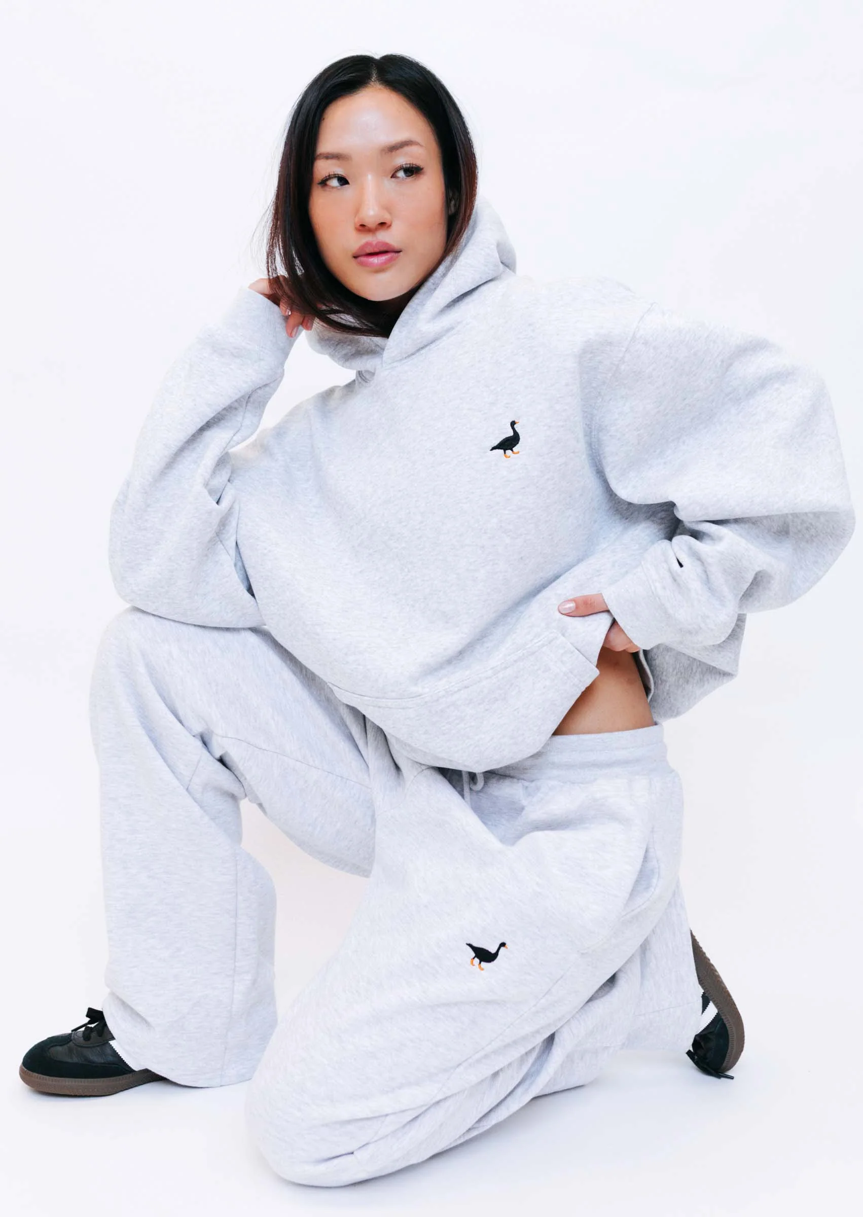 Goose Hood - Grey - Image 5
