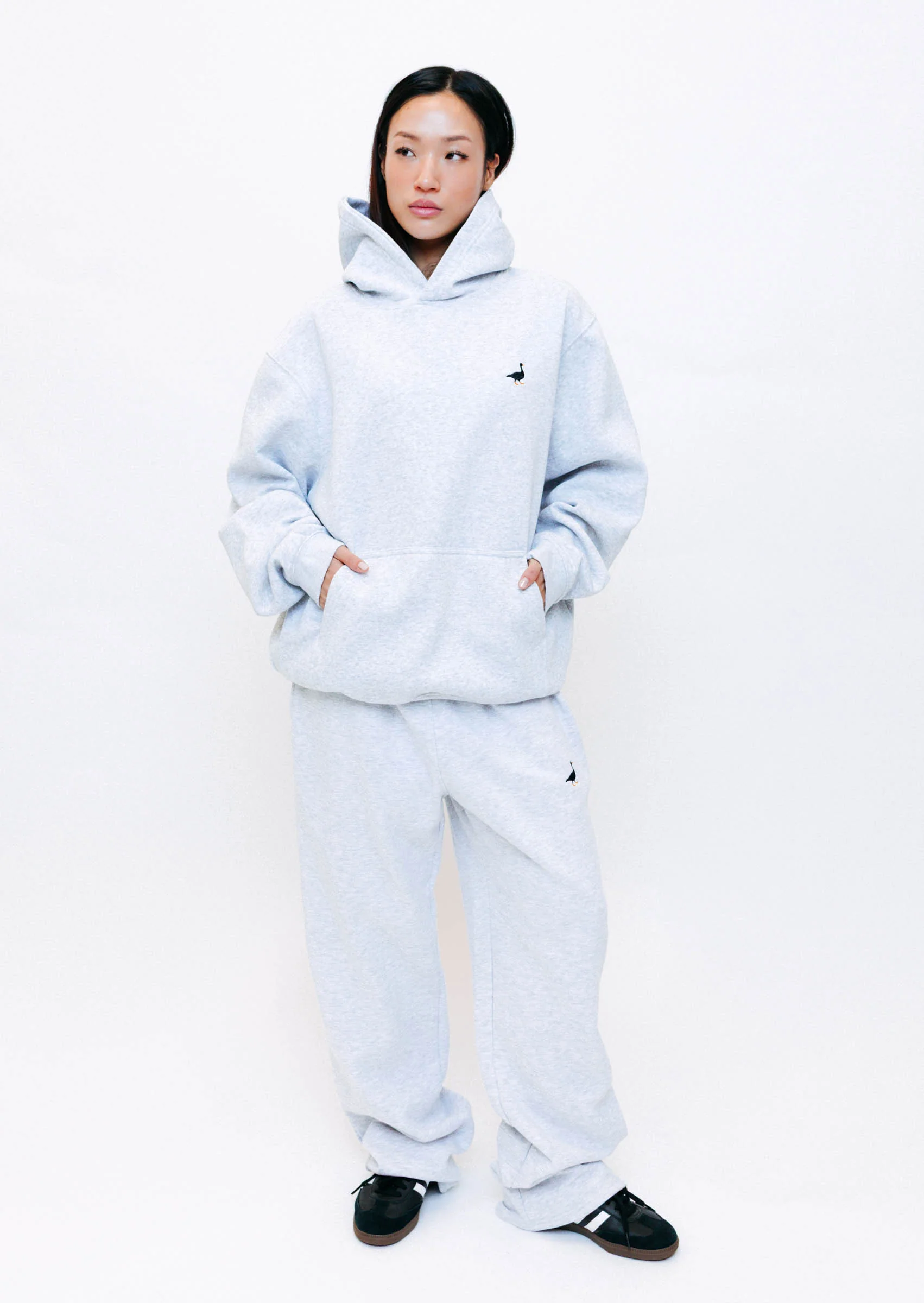 Goose Hood - Grey - Image 7