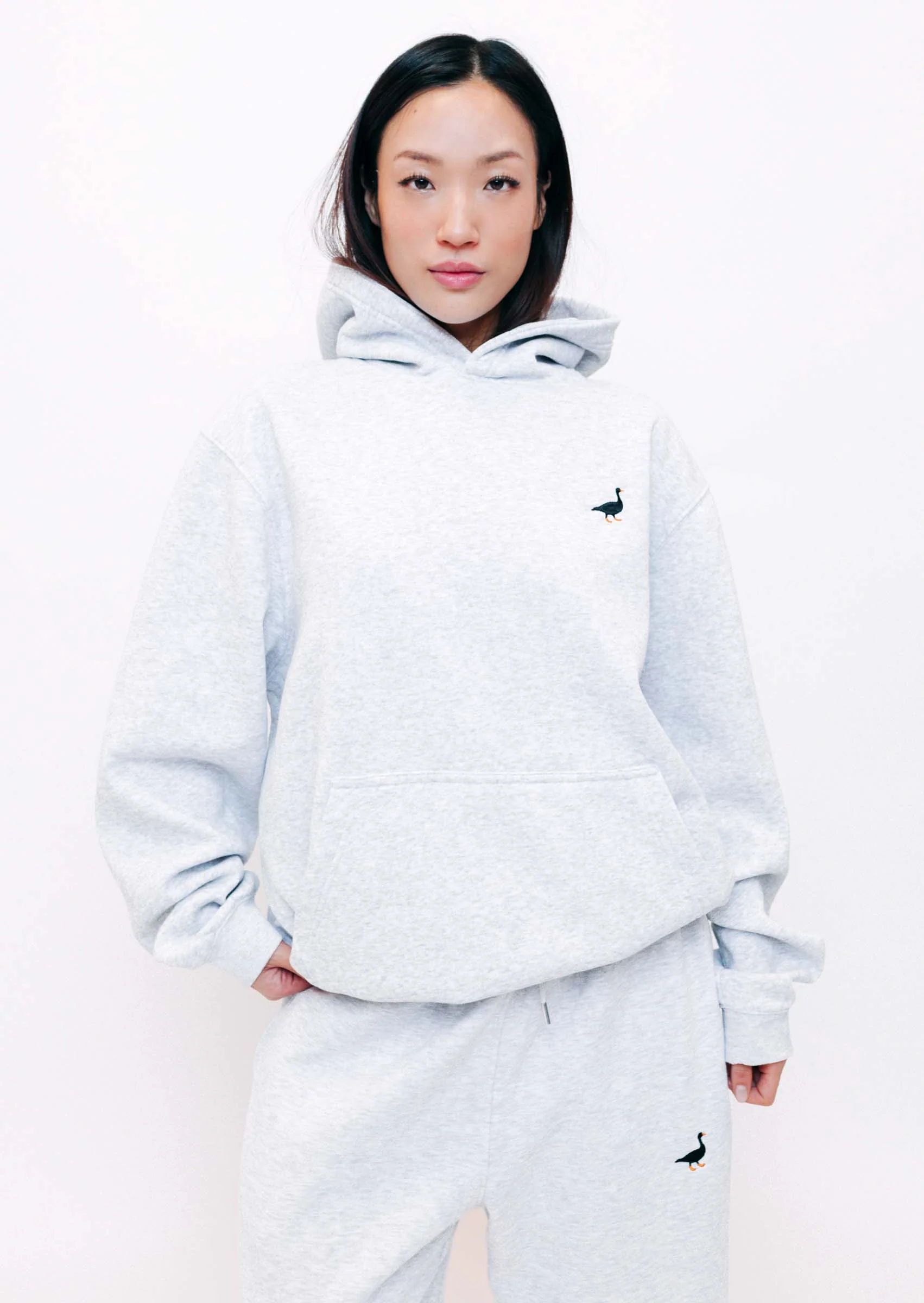 Goose Hood - Grey - Image 8
