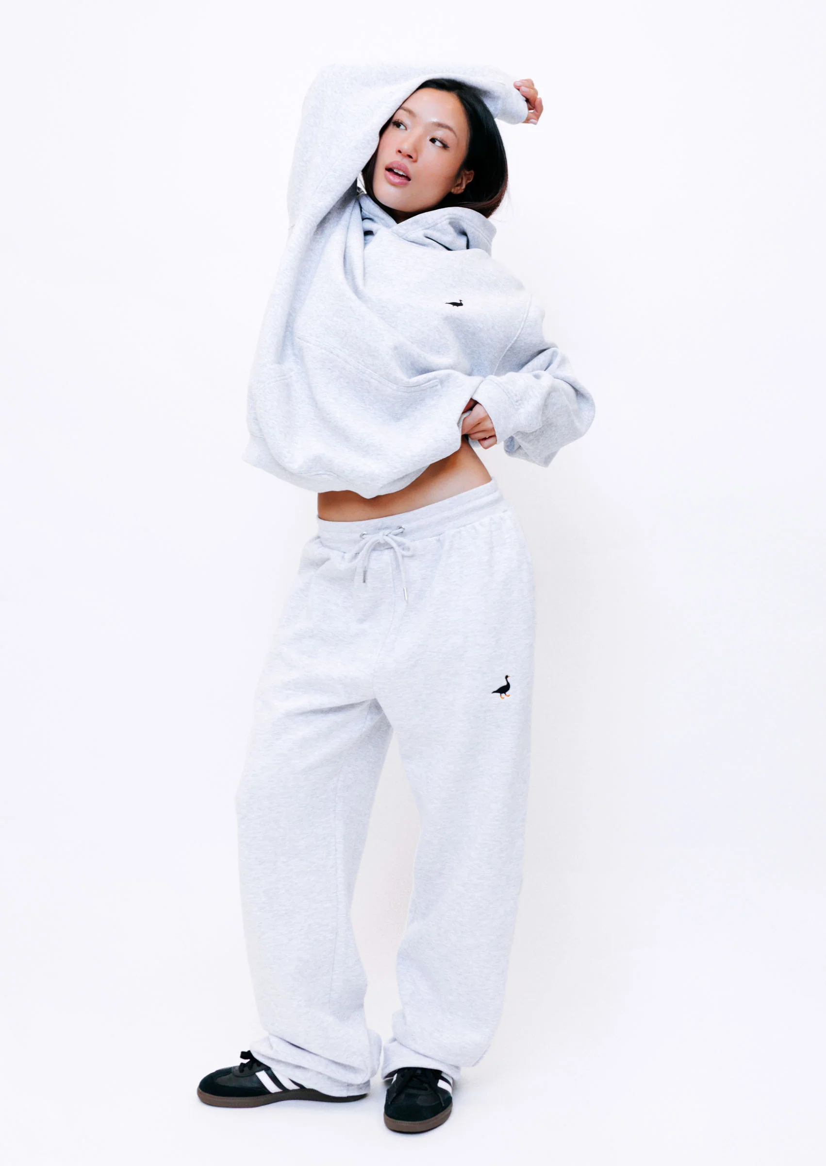 Goose Hood - Grey - Image 9