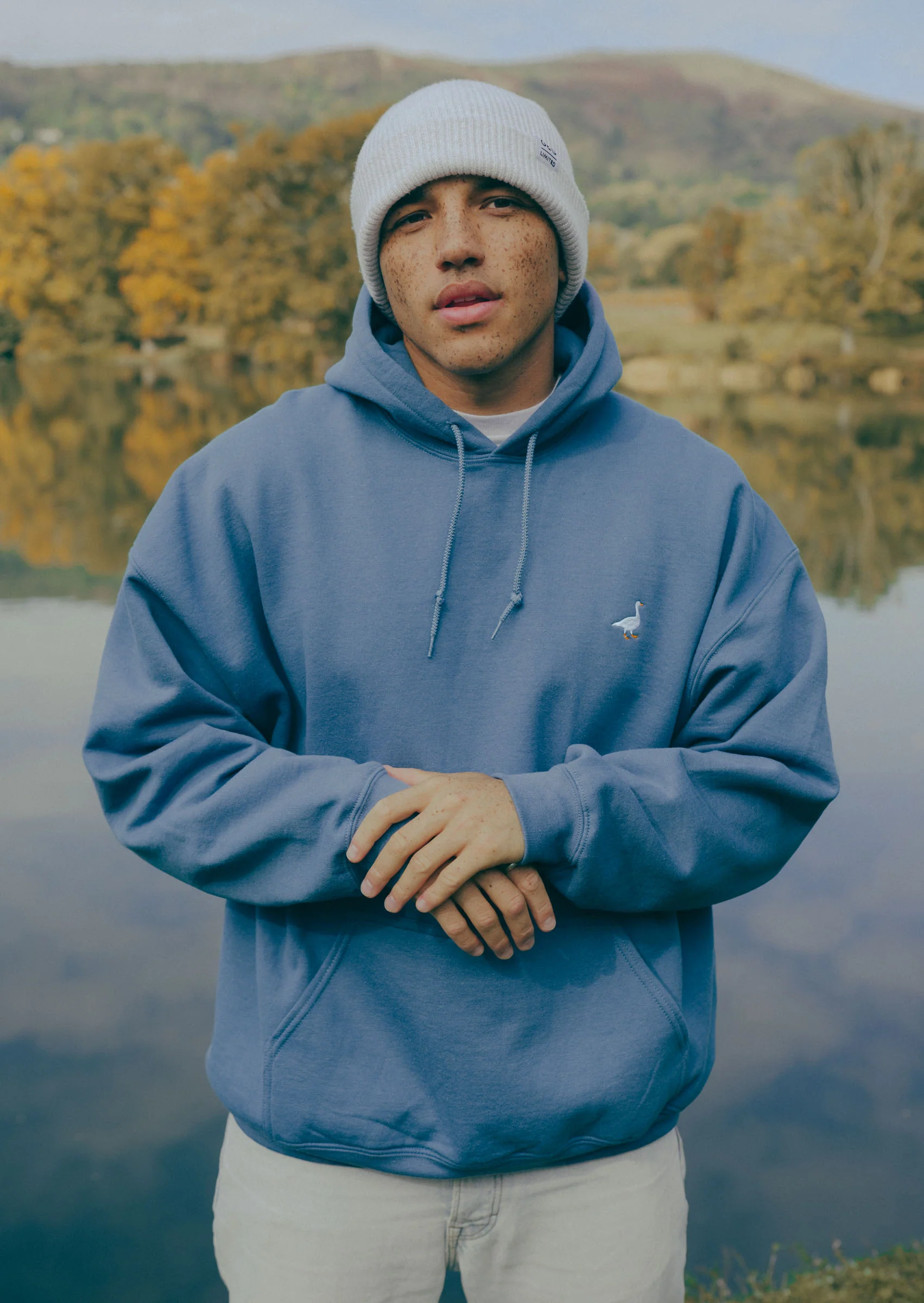 Goose Hood - Indigo Blue - Image 6