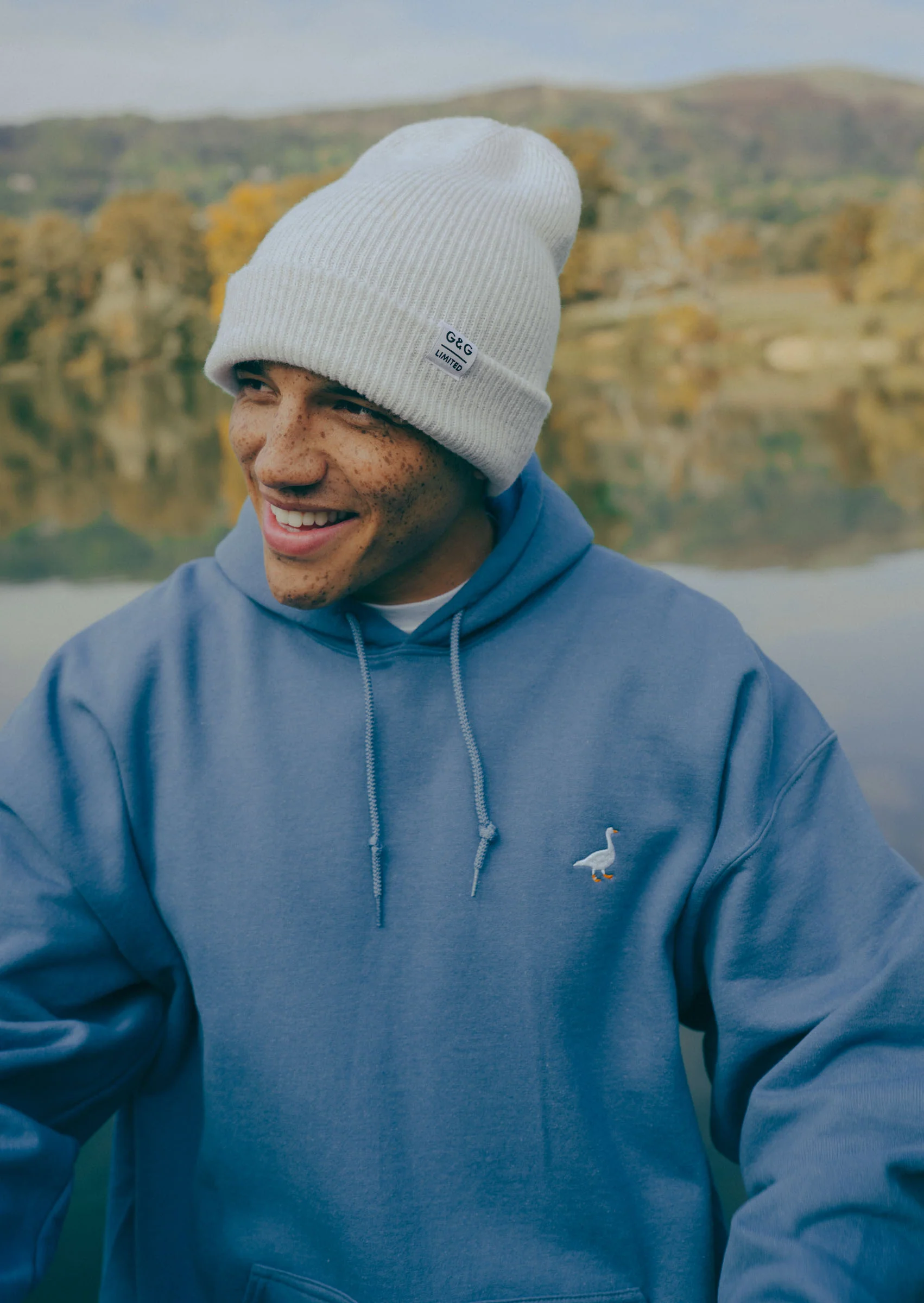 Goose Hood - Indigo Blue - Image 7