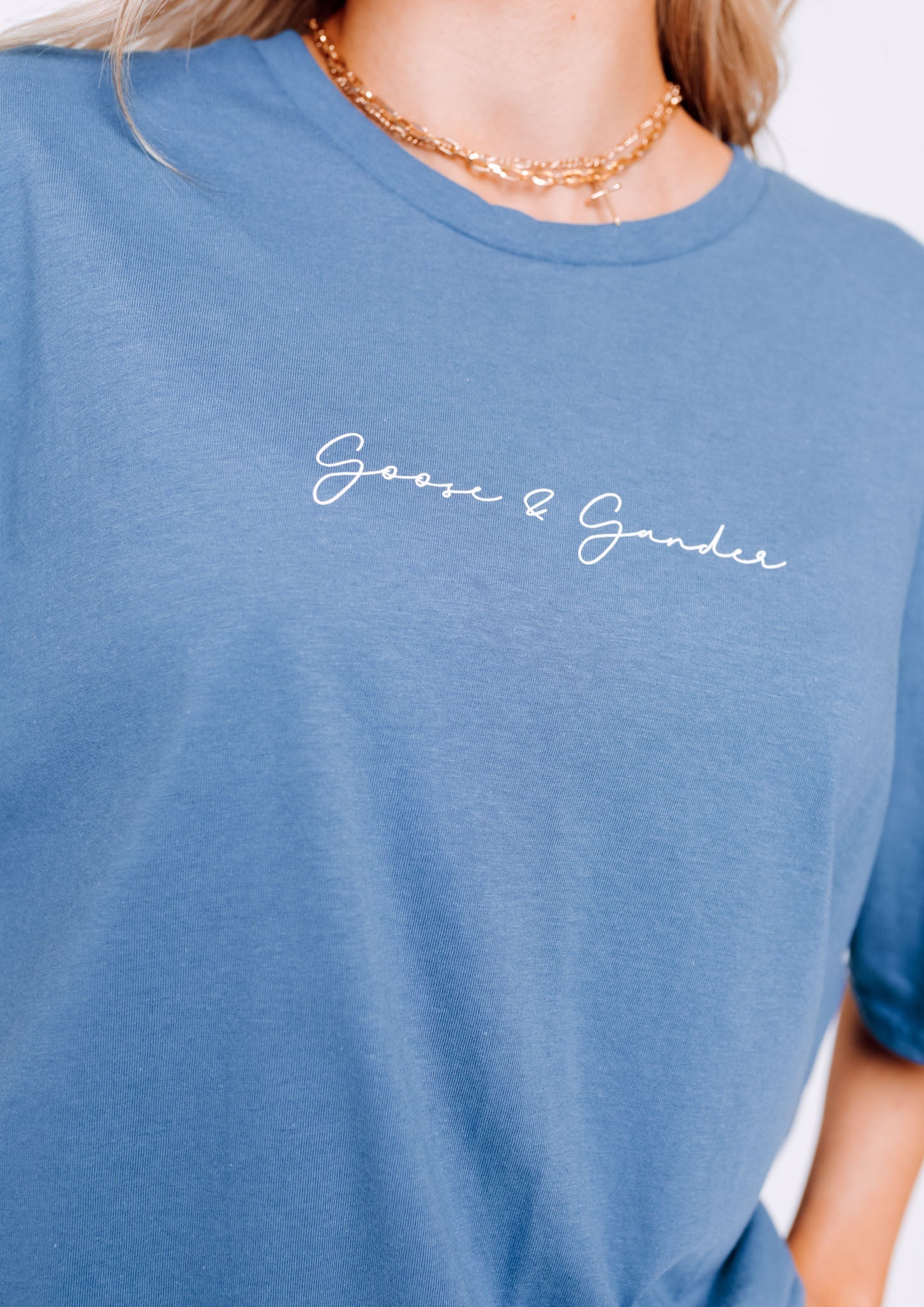Signature Tee - Indigo Blue - Image 10