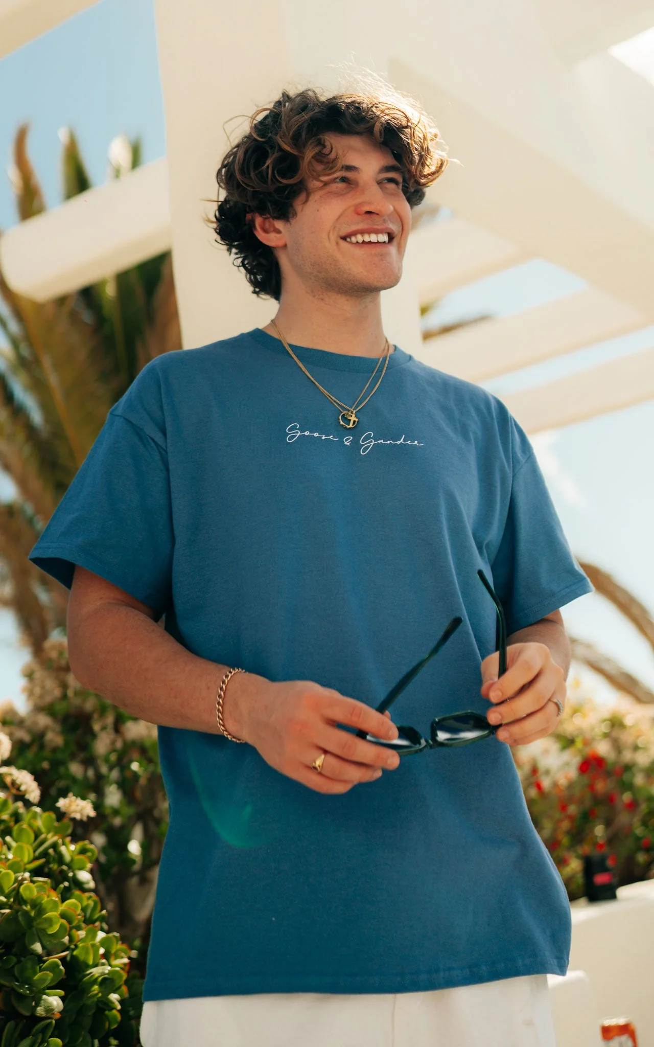 Signature Tee - Indigo Blue - Image 8