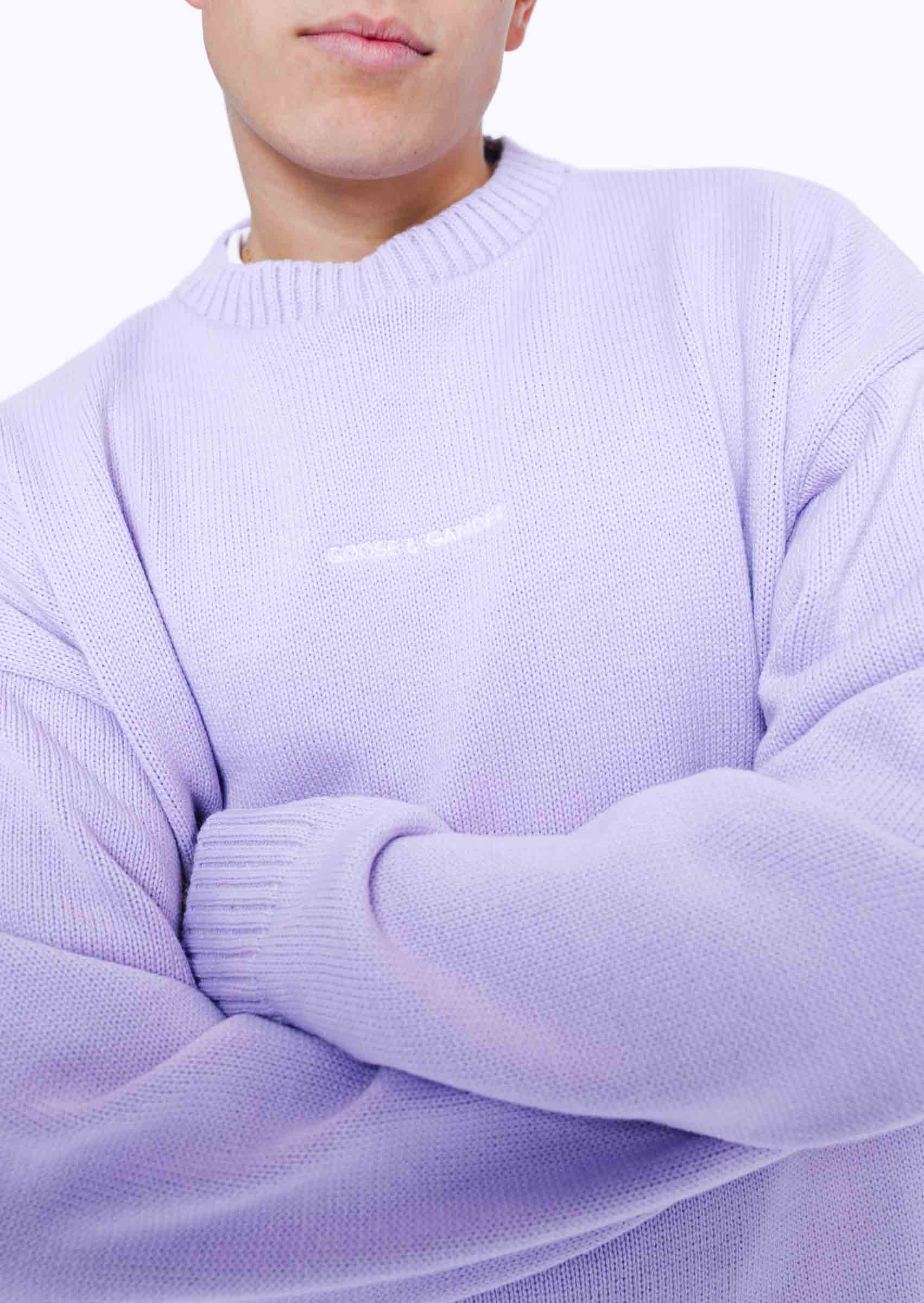 Knitted Sweatshirt - Orchid - Image 11