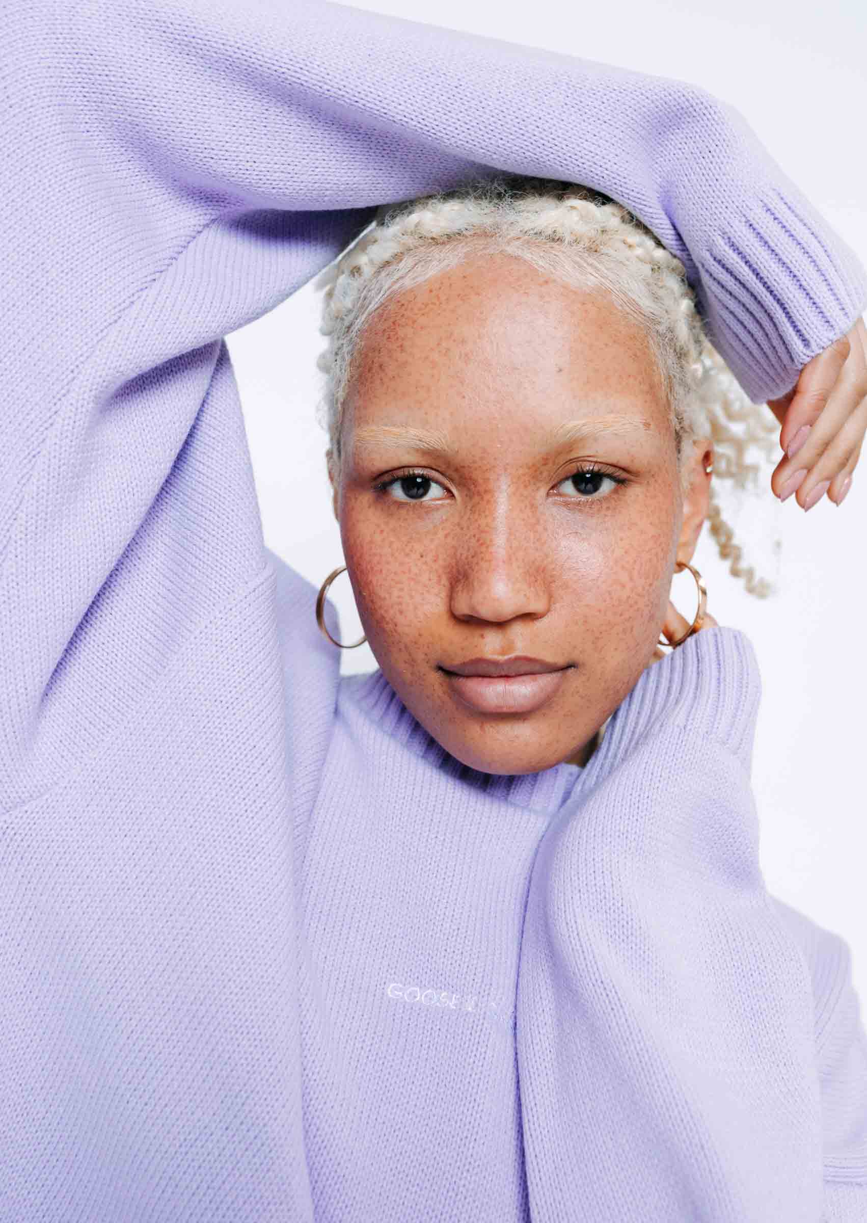 Knitted Sweatshirt - Orchid - Image 18
