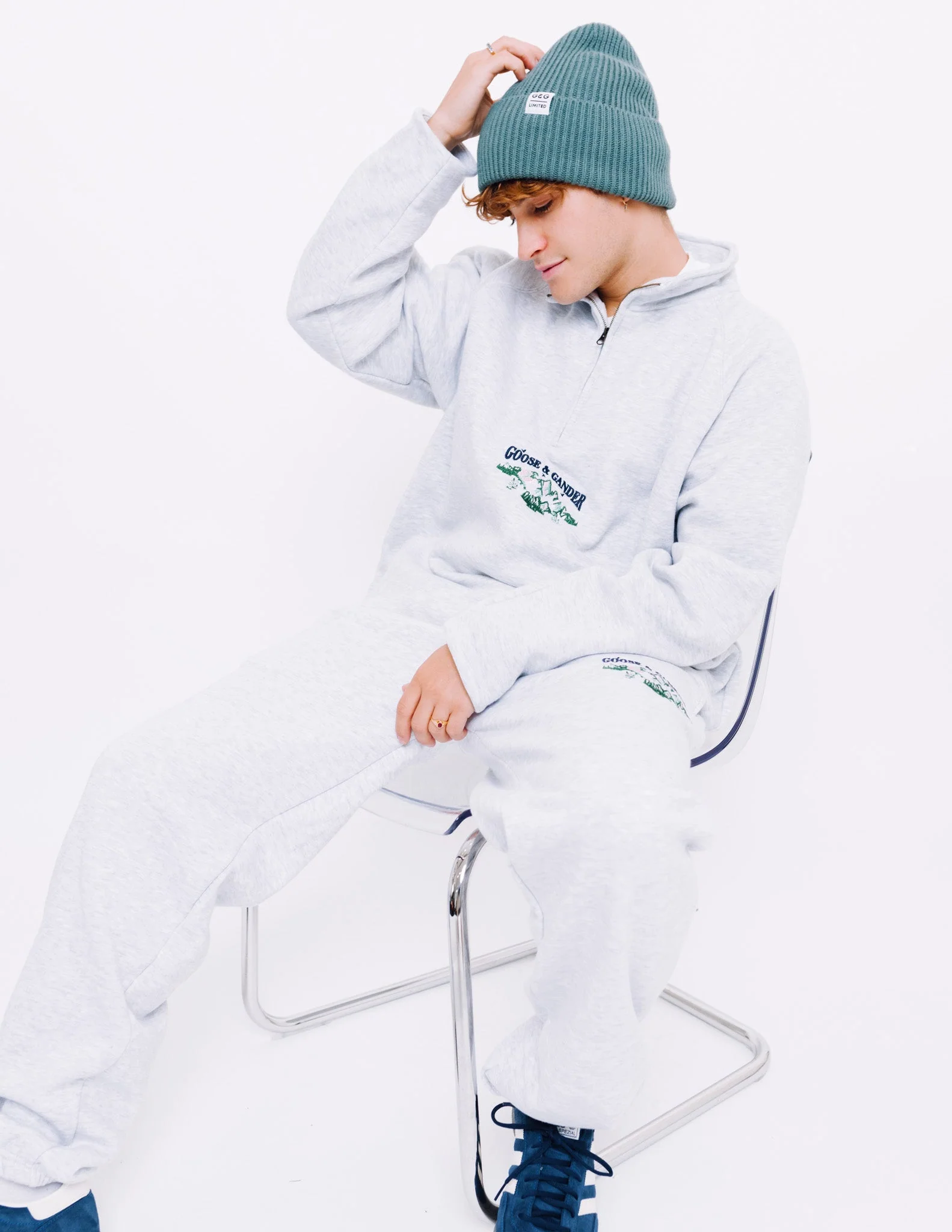 Tag Beanie - Marine Green - Image 4