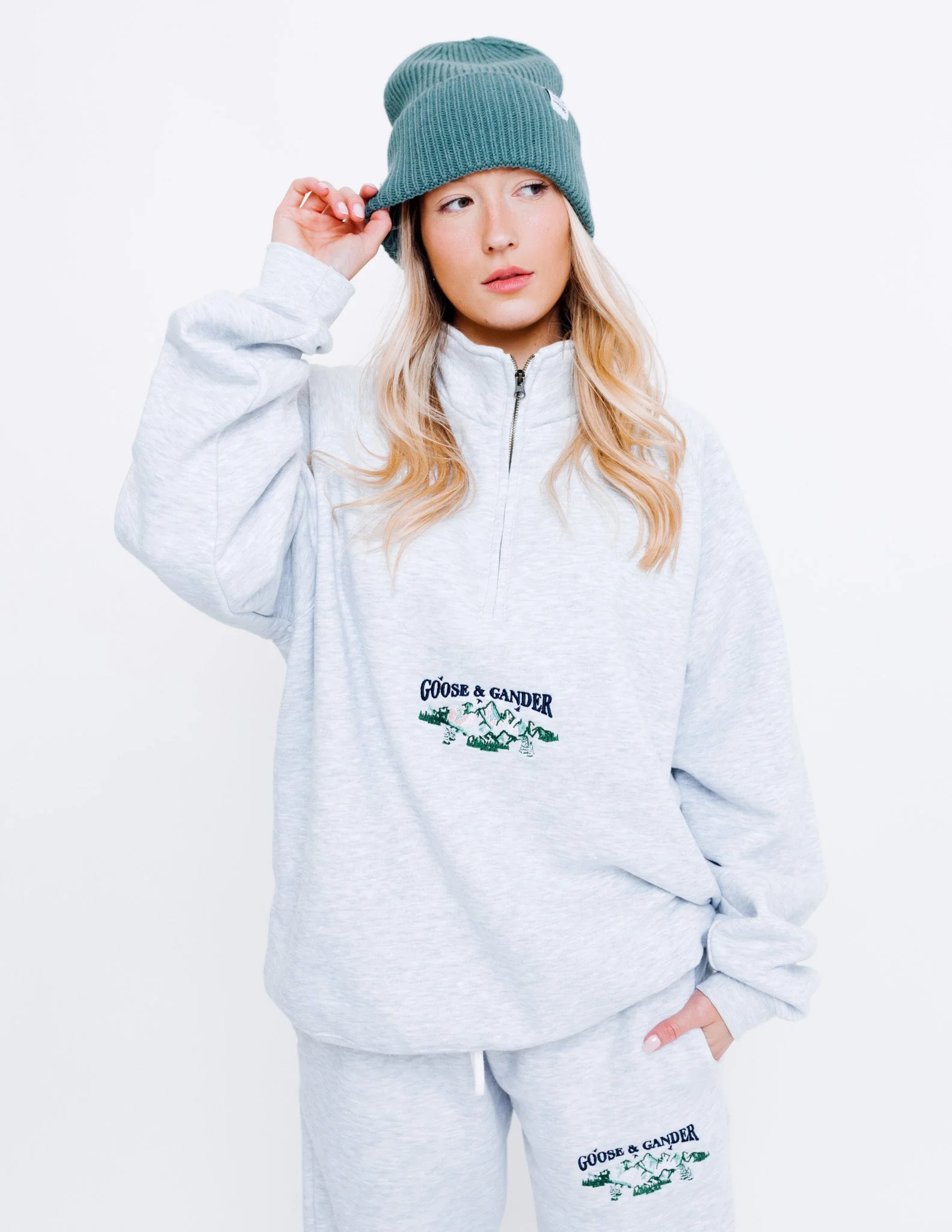Tag Beanie - Marine Green - Image 5