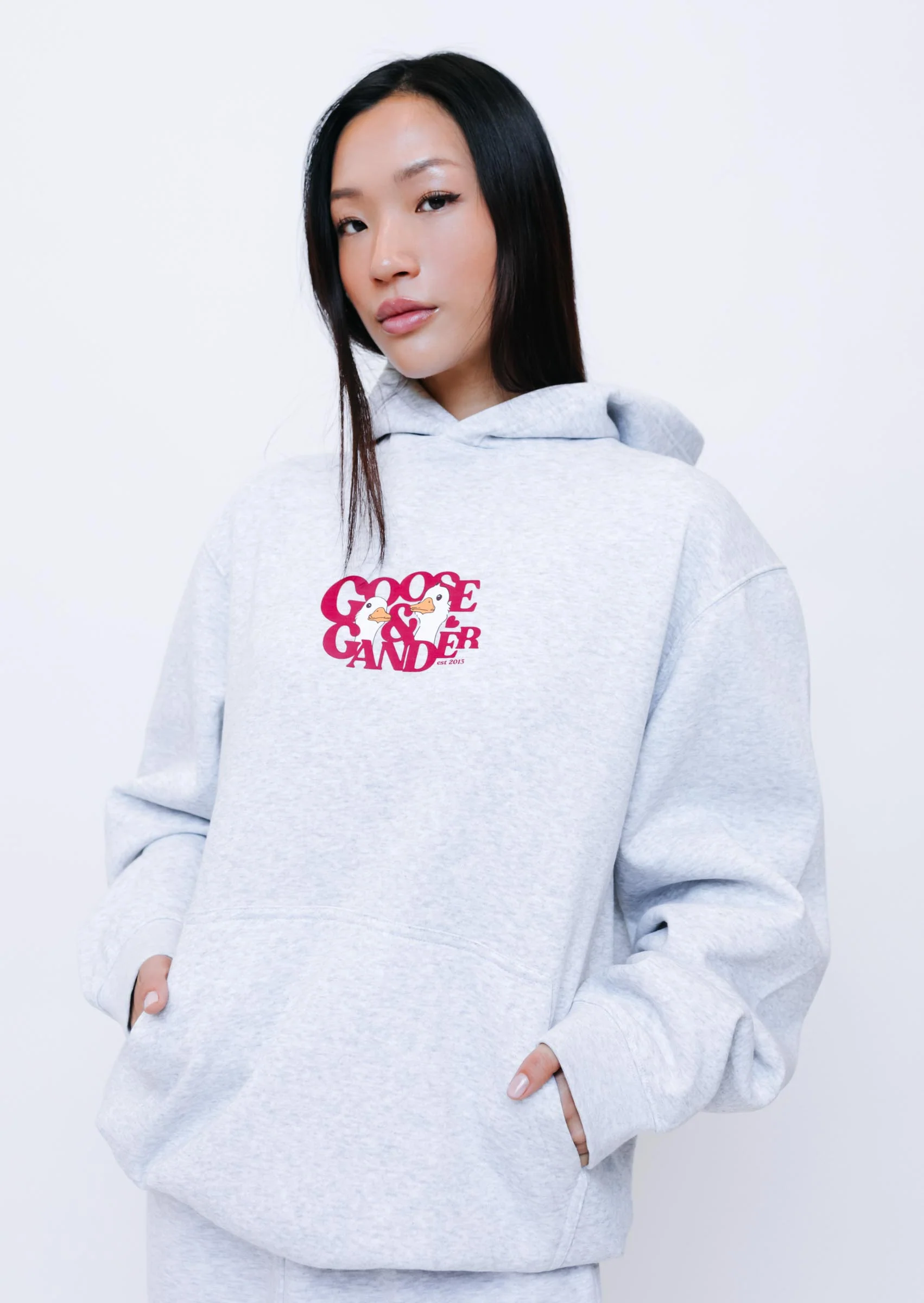 Gambit Hoodie - Ash Grey - Image 6