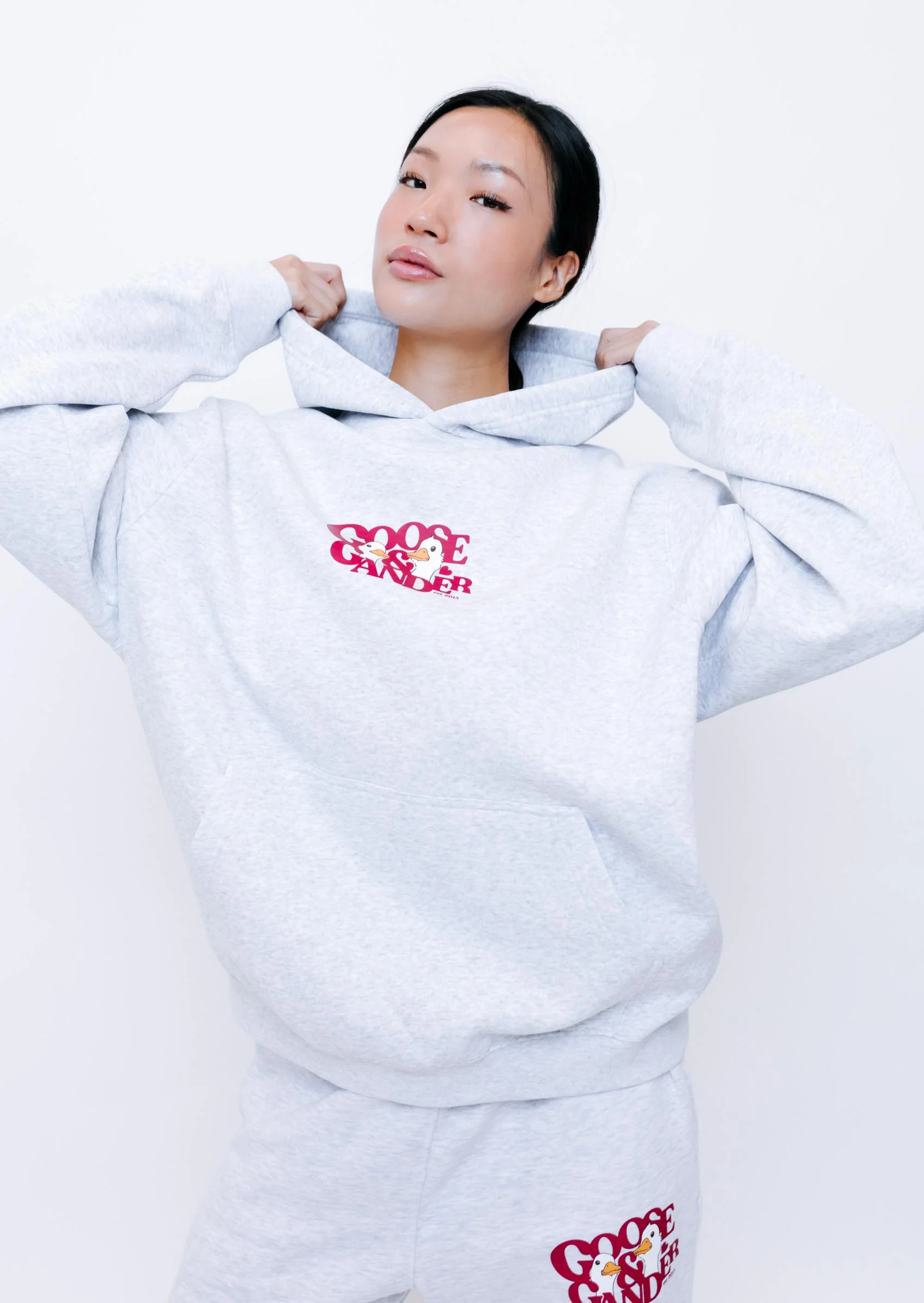 Gambit Hoodie - Ash Grey - Image 7