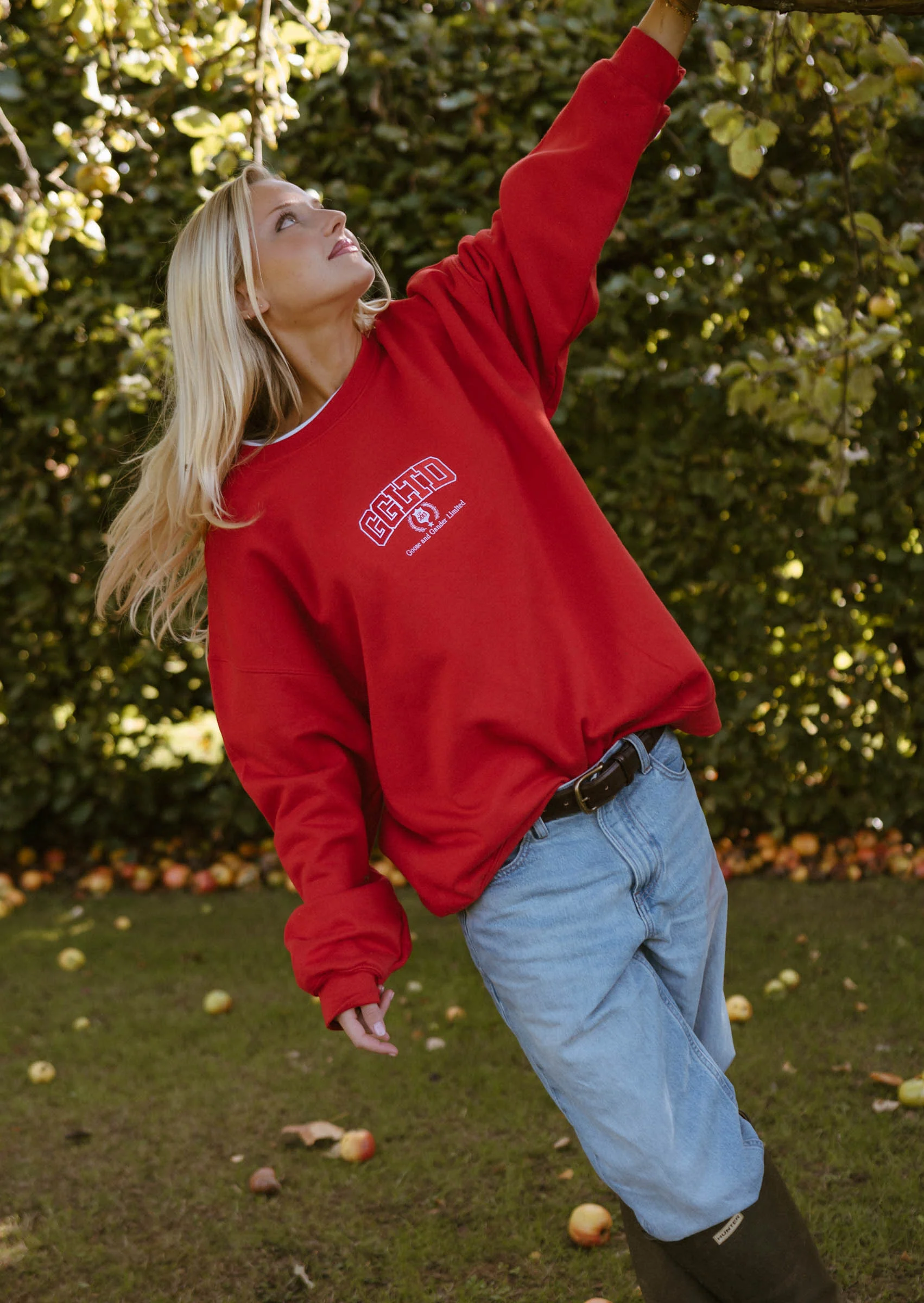 Varsity Sweatshirt - Red - Image 4