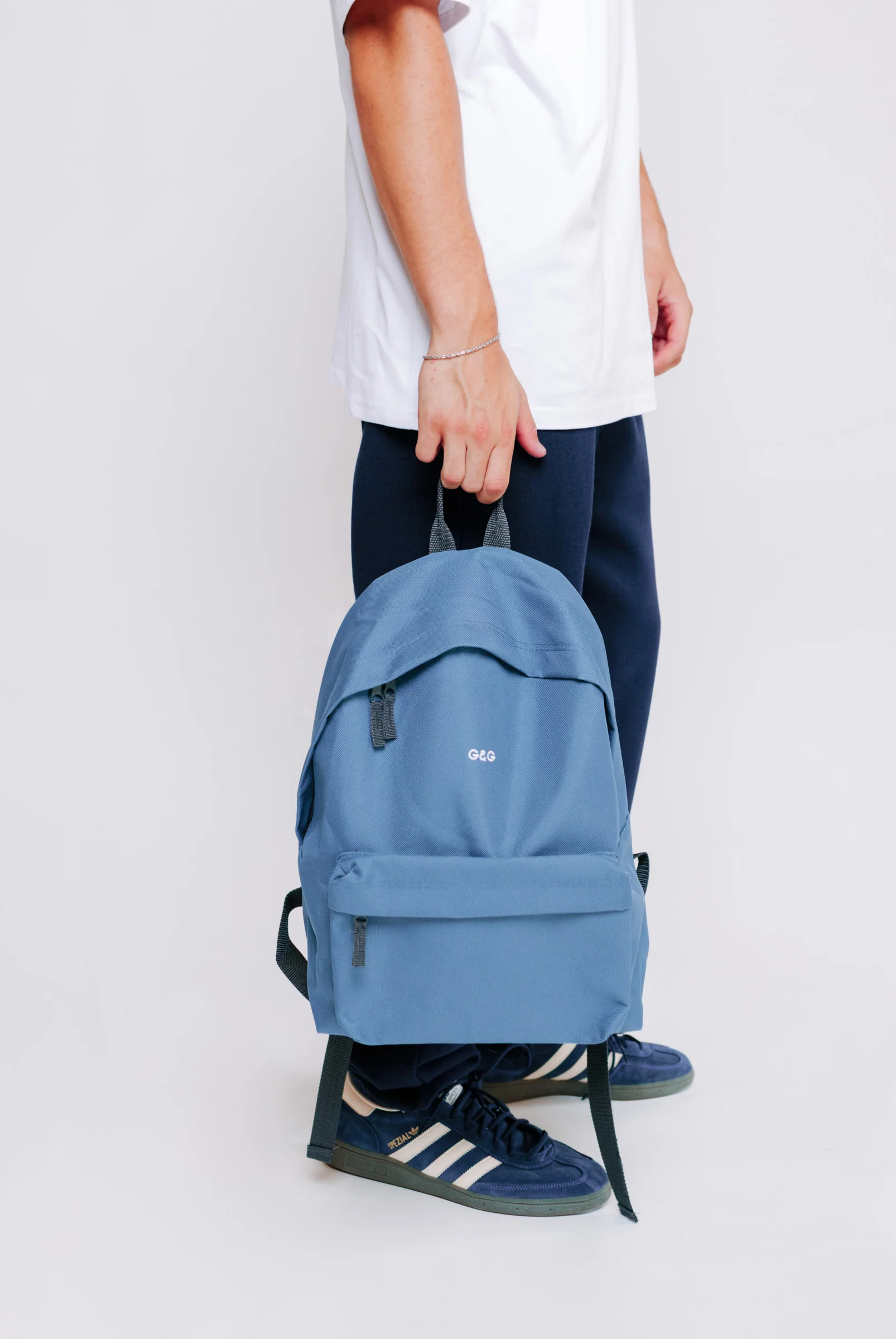 Simple Rucksack - Indigo - Image 5