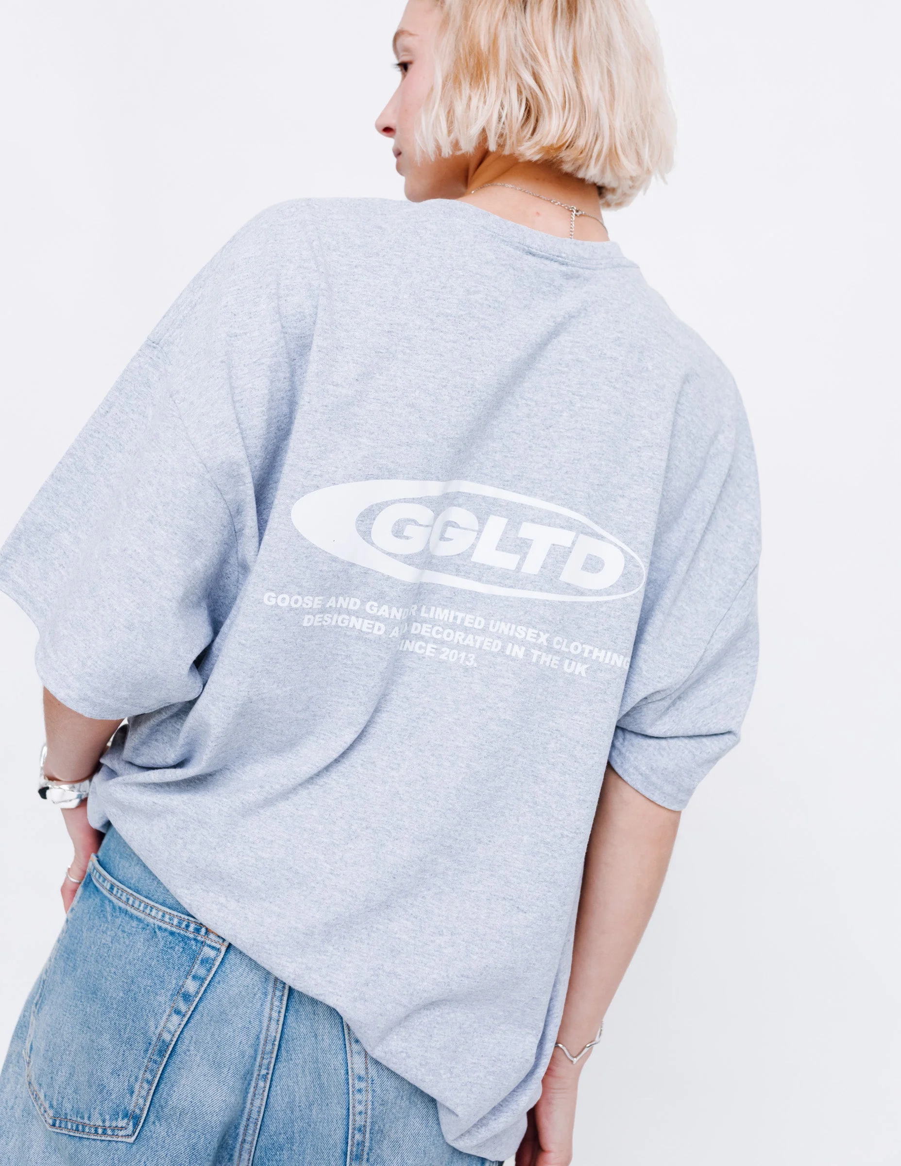 Goose League Tee - Sports Grey - Image 3