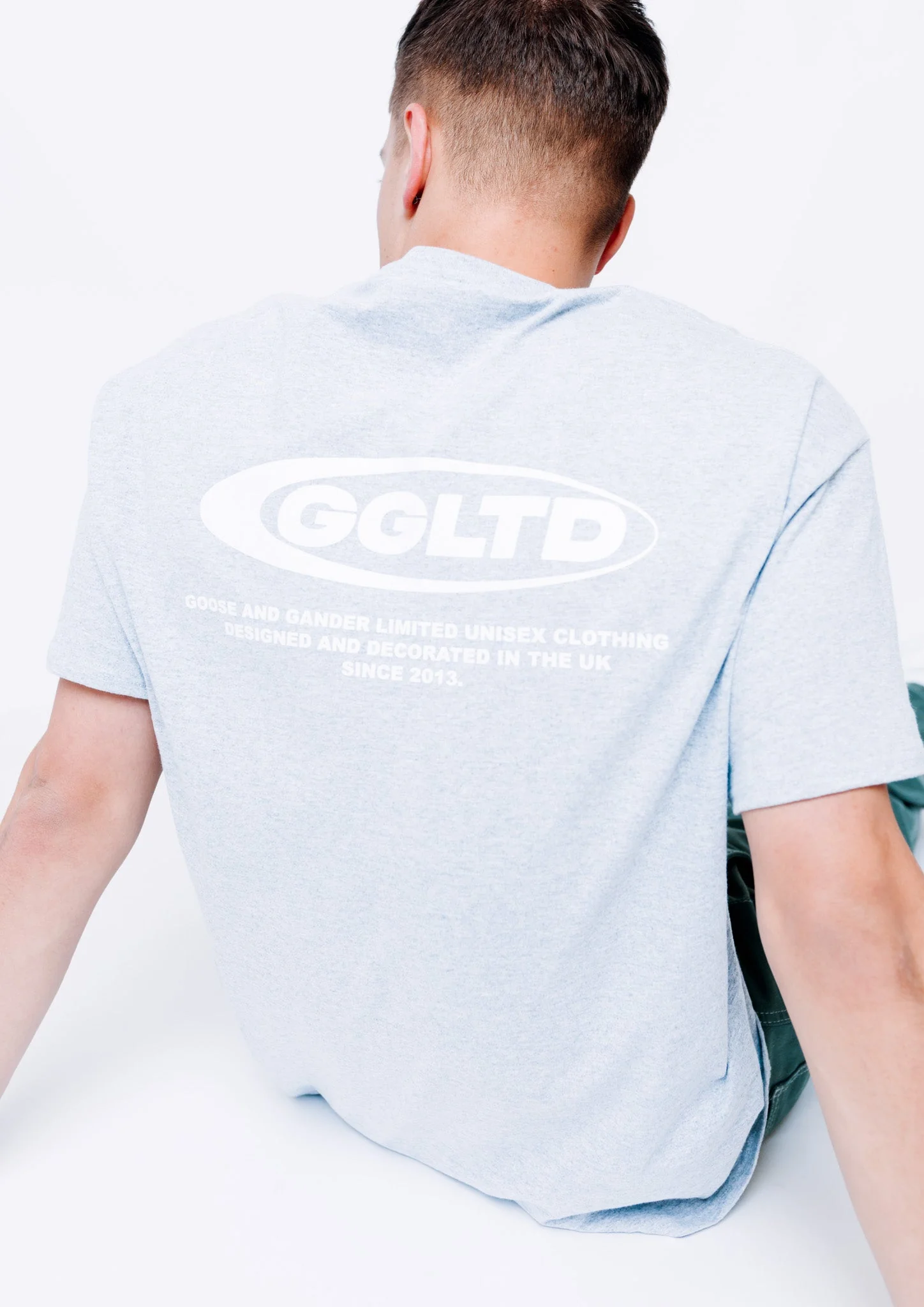 Goose League Tee - Sports Grey - Image 6