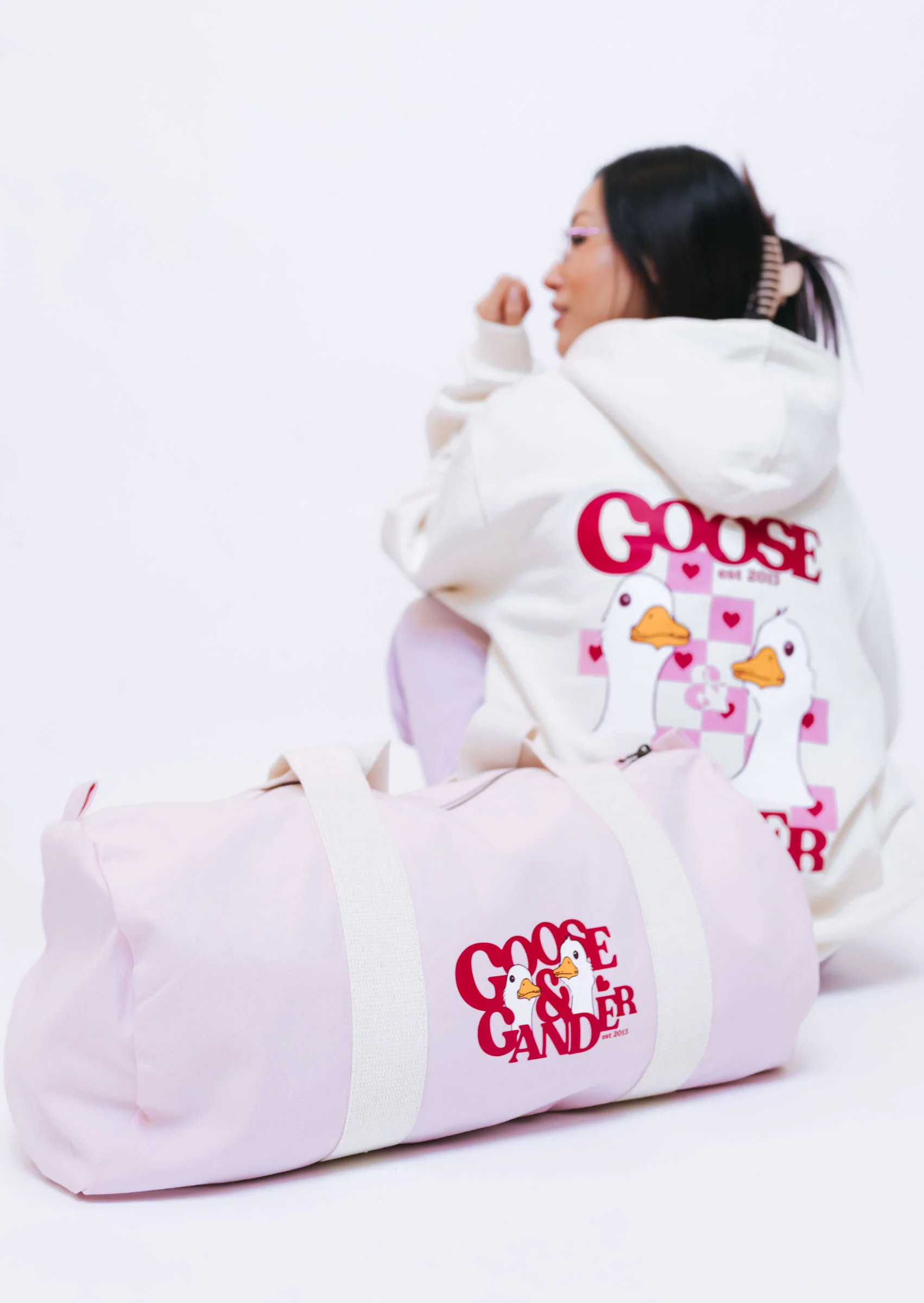 Gambit Duffel Bag - Baby Pink - Image 2