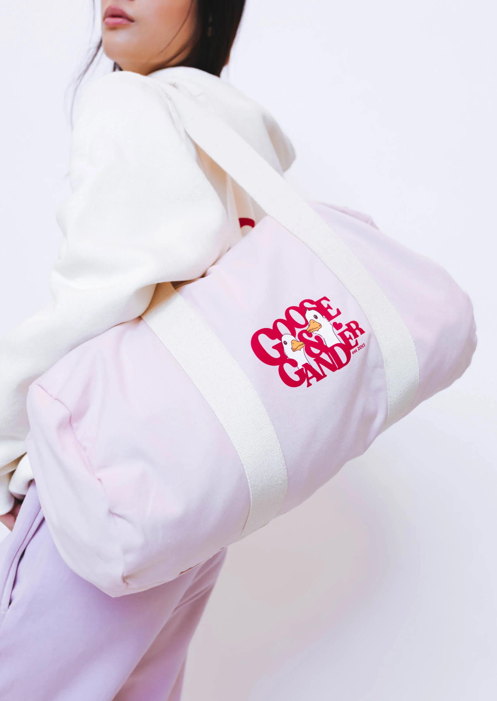 Gambit Duffel Bag - Baby Pink - Image 4
