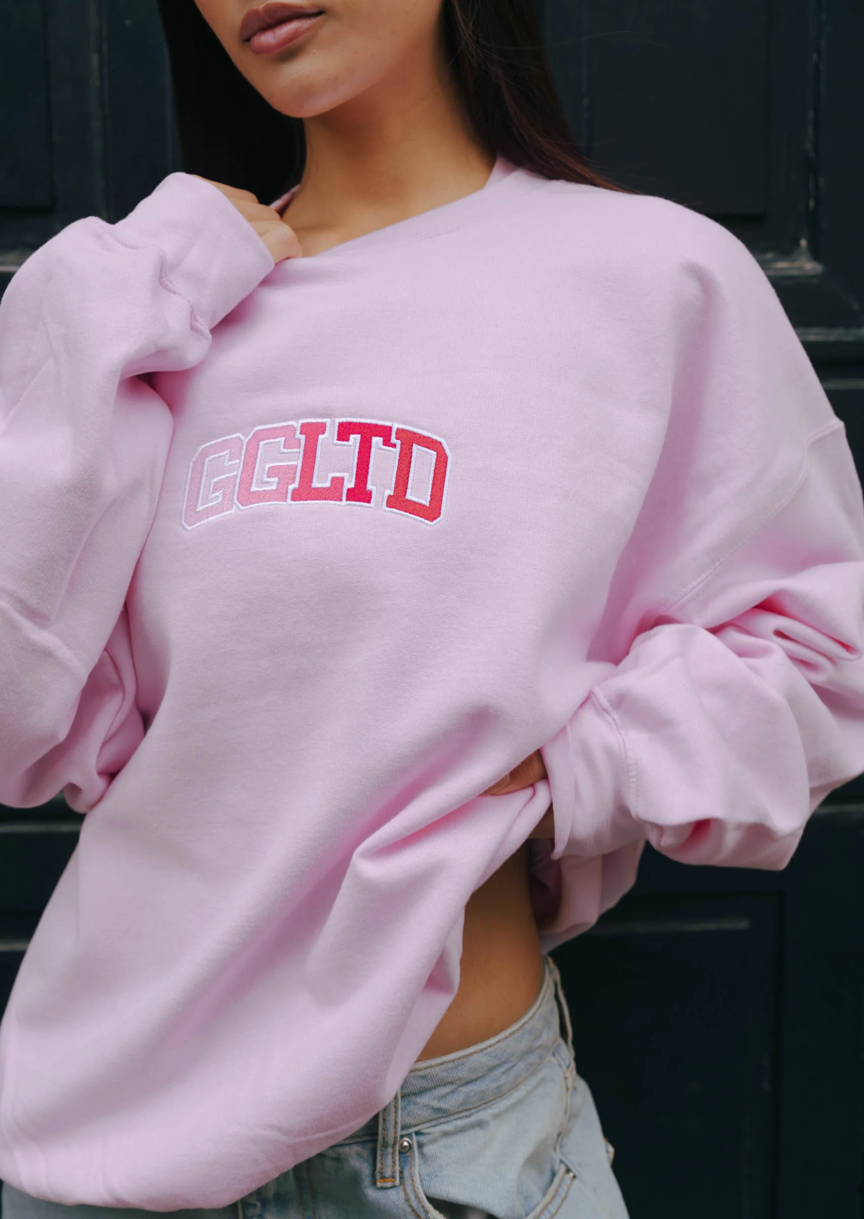 GGLTD Sweatshirt - Baby Pink - Image 3