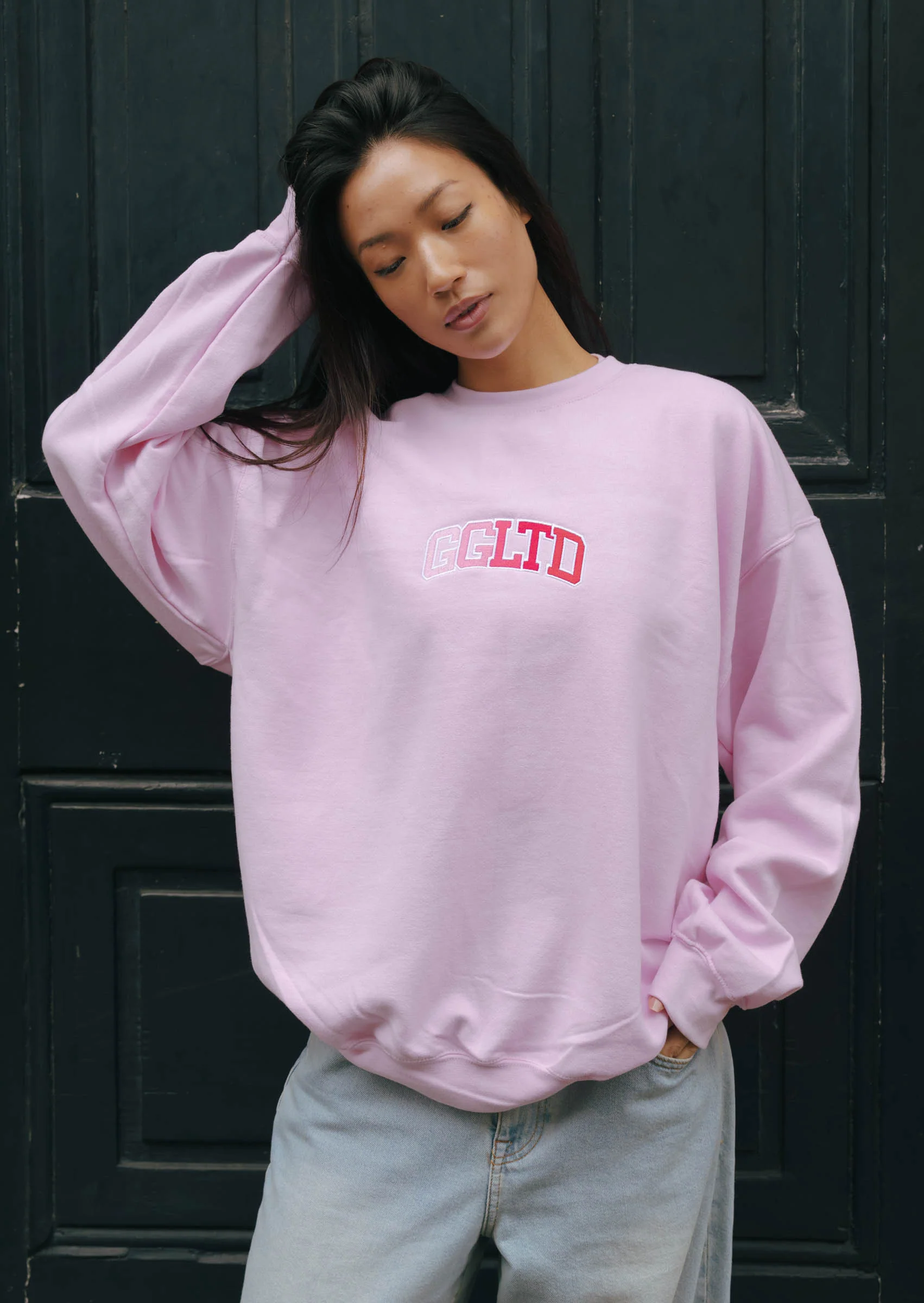 GGLTD Sweatshirt - Baby Pink - Image 4