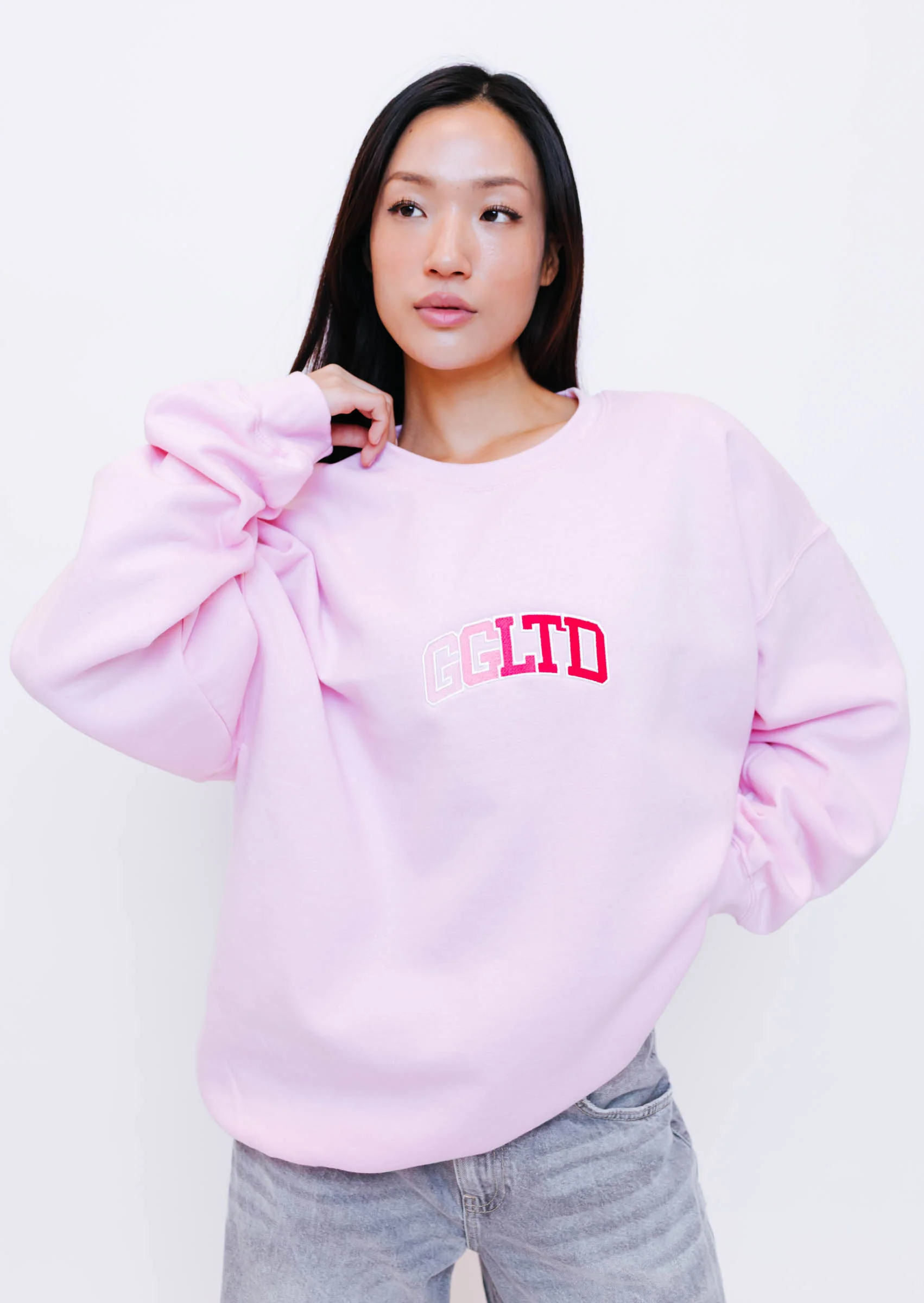 GGLTD Sweatshirt - Baby Pink - Image 7