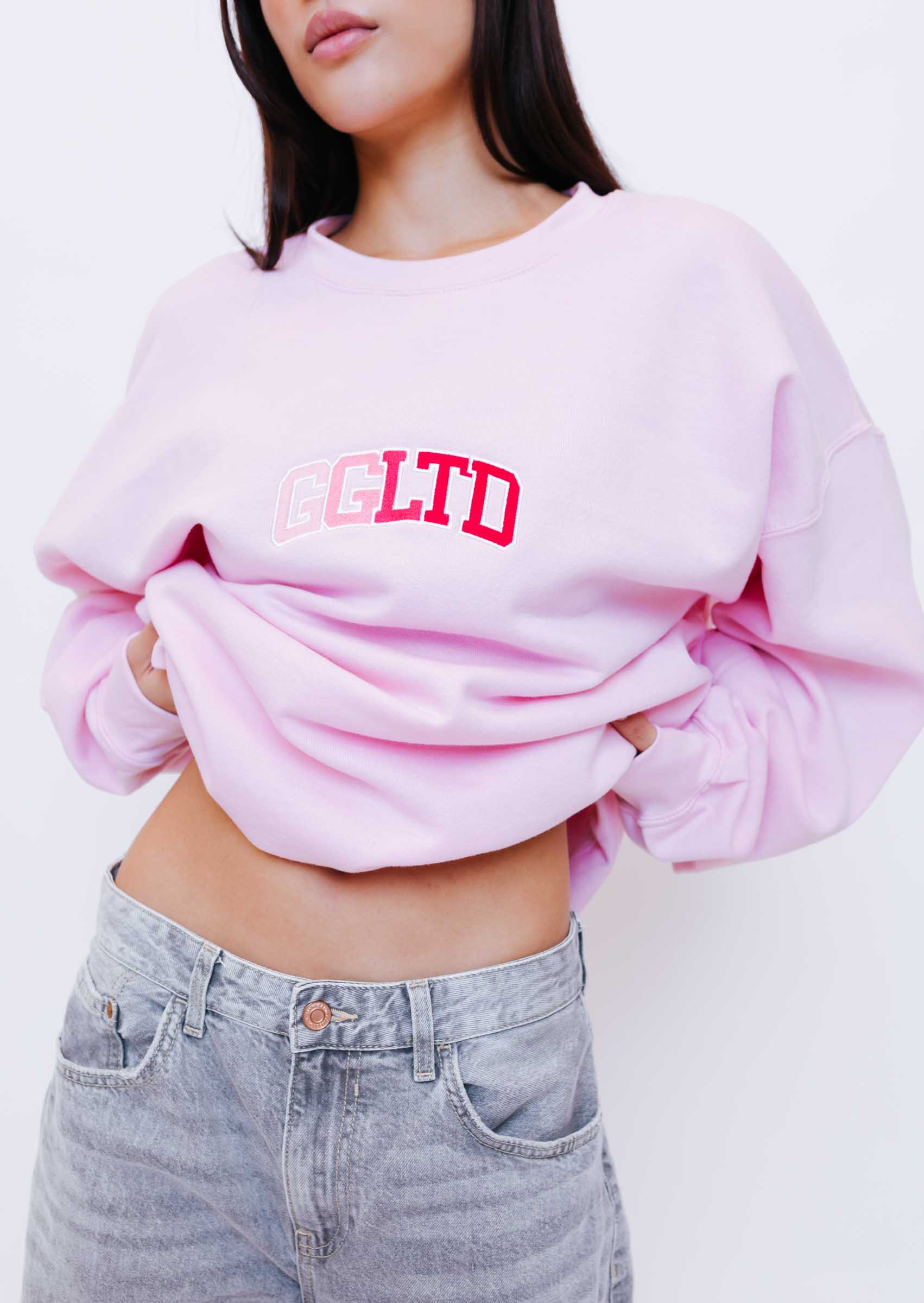 GGLTD Sweatshirt - Baby Pink - Image 8