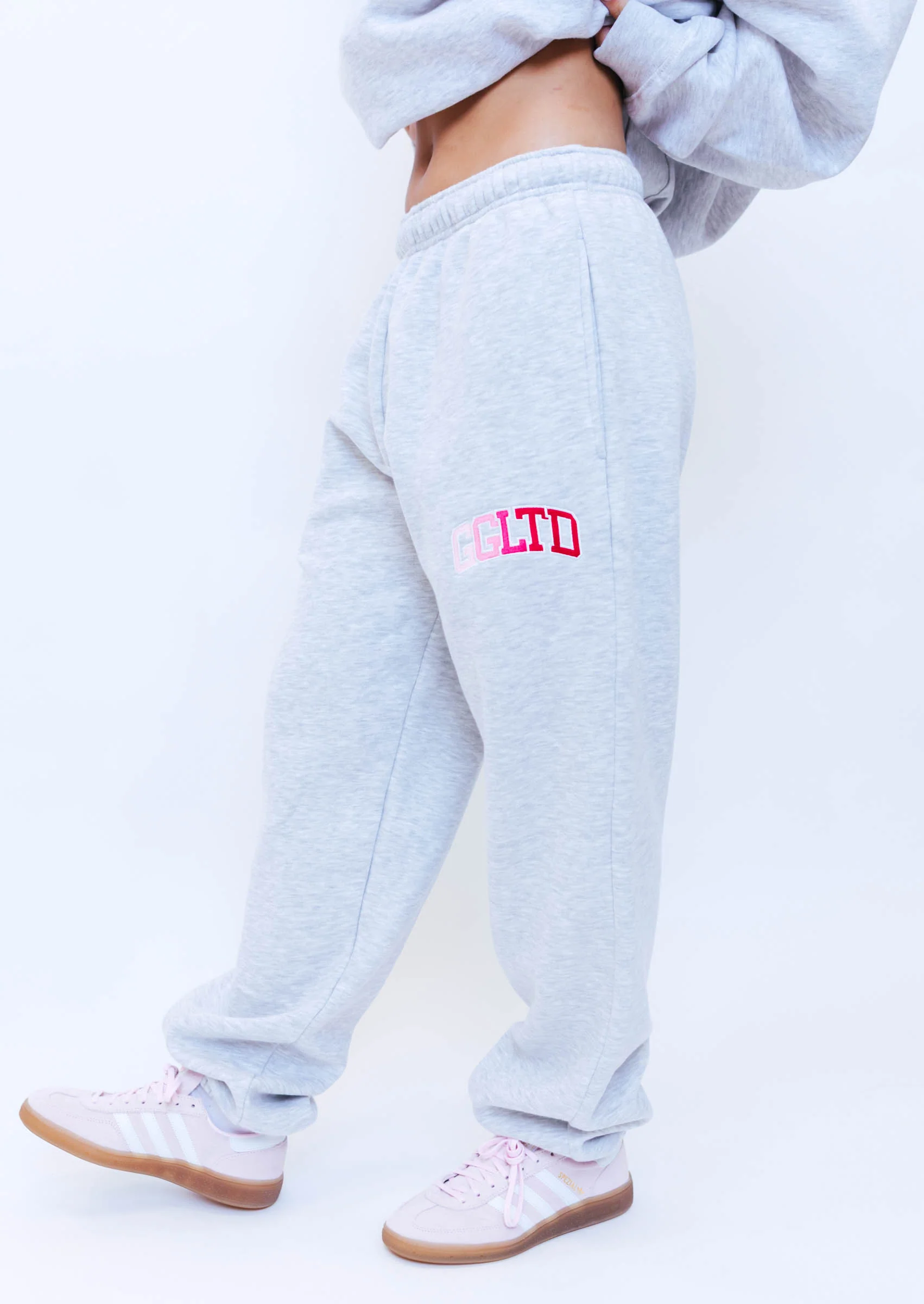 GGLTD Joggers Cuffed - Ash Grey - Image 11