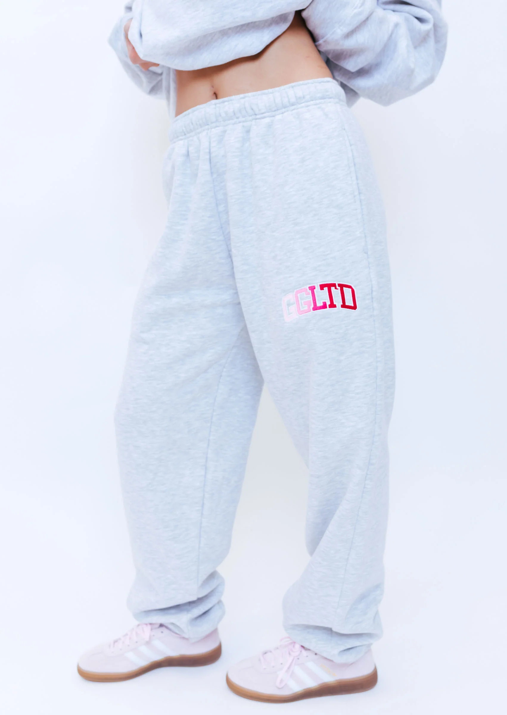 GGLTD Joggers Cuffed - Ash Grey - Image 5