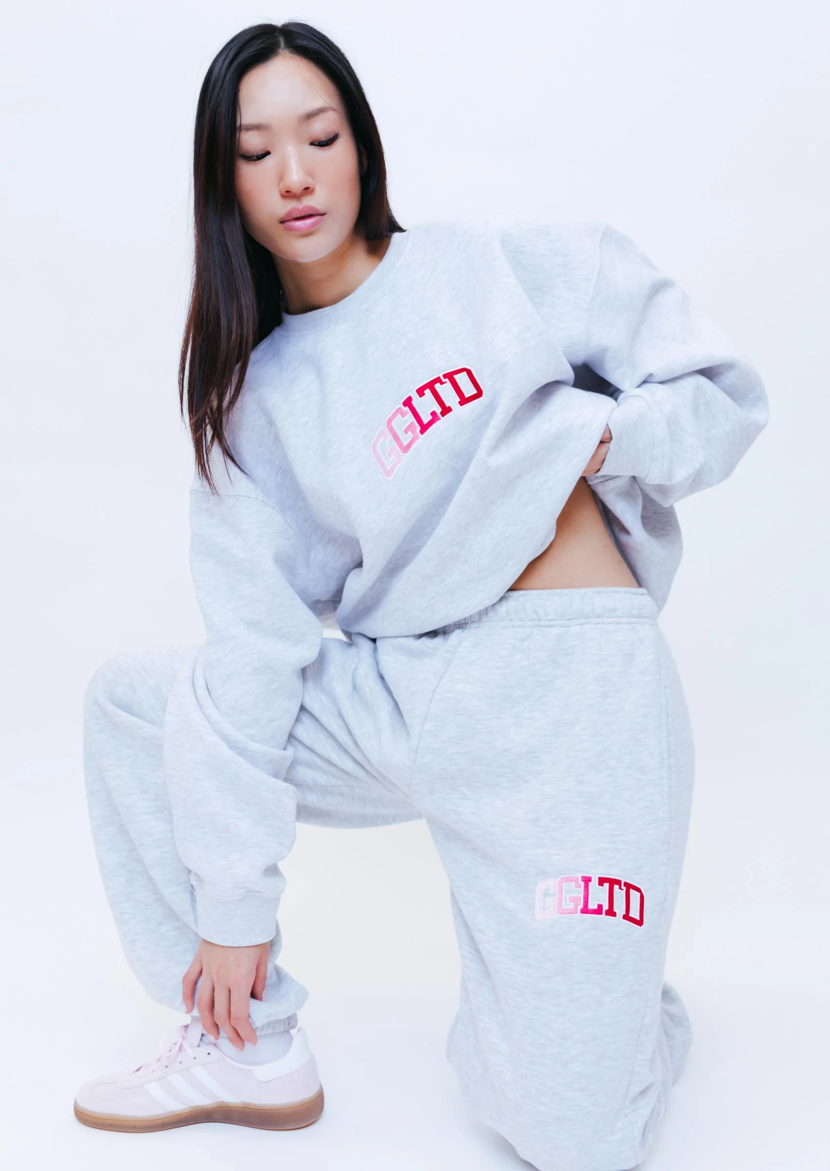 GGLTD Joggers Cuffed - Ash Grey - Image 6