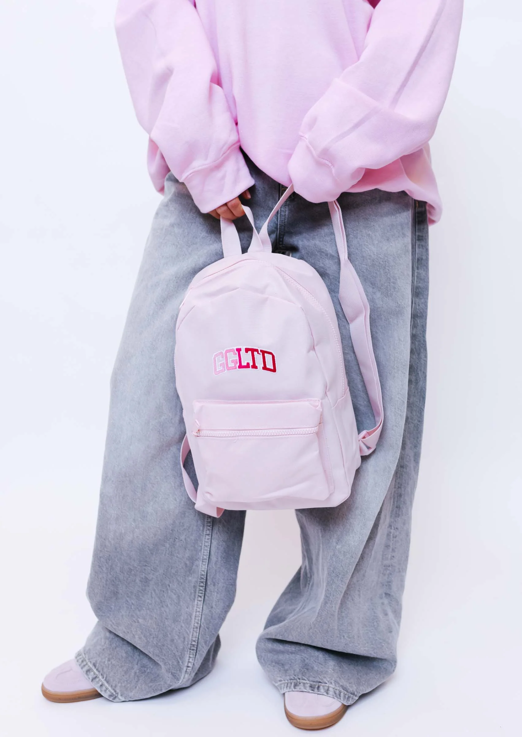 GGLTD Rucksack - Baby Pink - Image 6