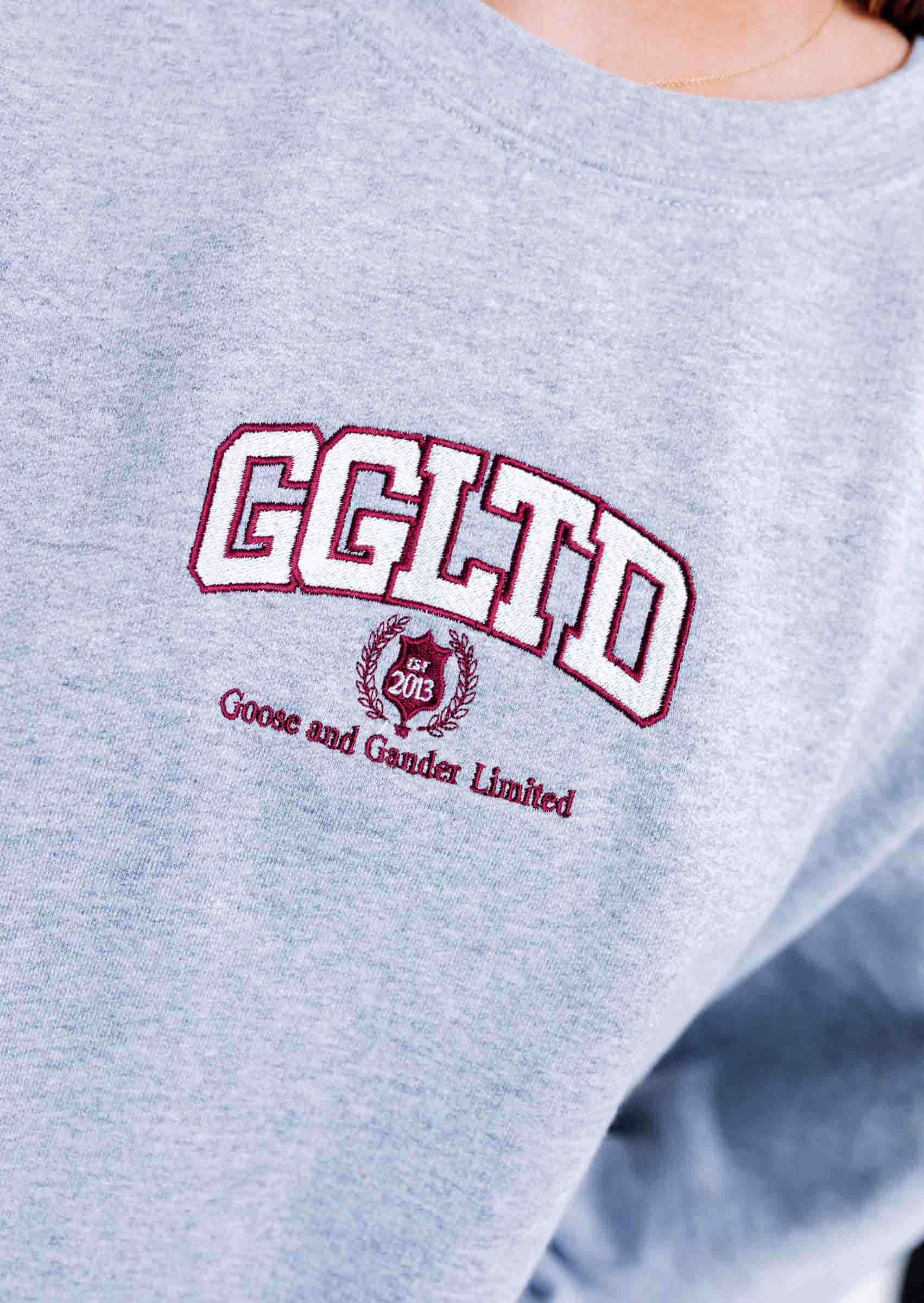 Varsity Sweatshirt - Sports Grey - Image 5