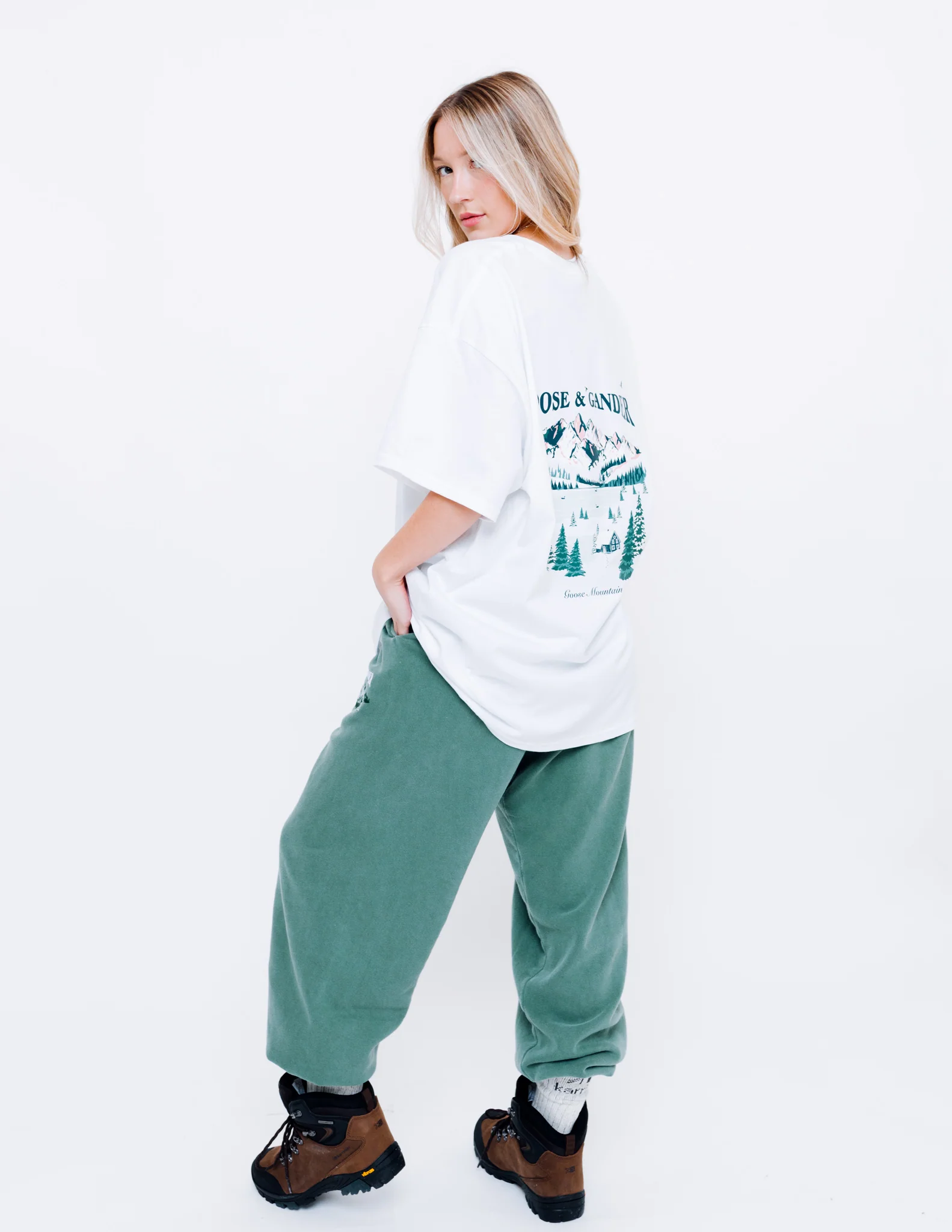 Mountain Tee - White - Image 3
